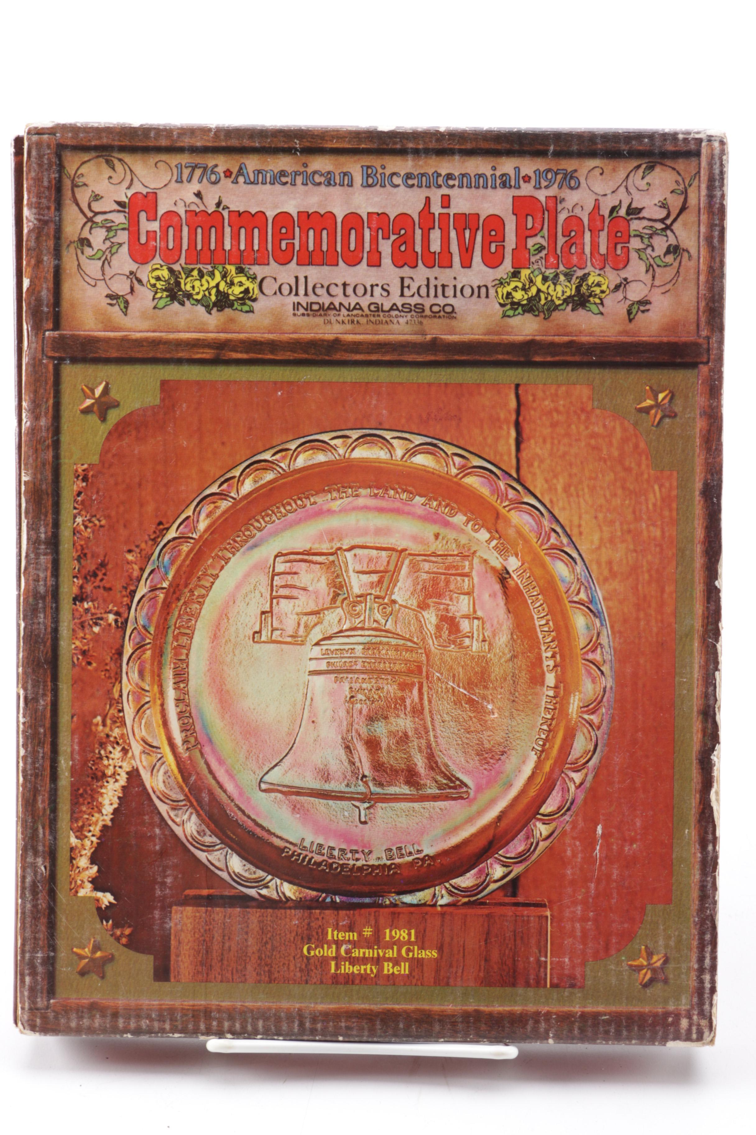 Indiana Glass 17761976 Bicentennial Commemorative Plates EBTH