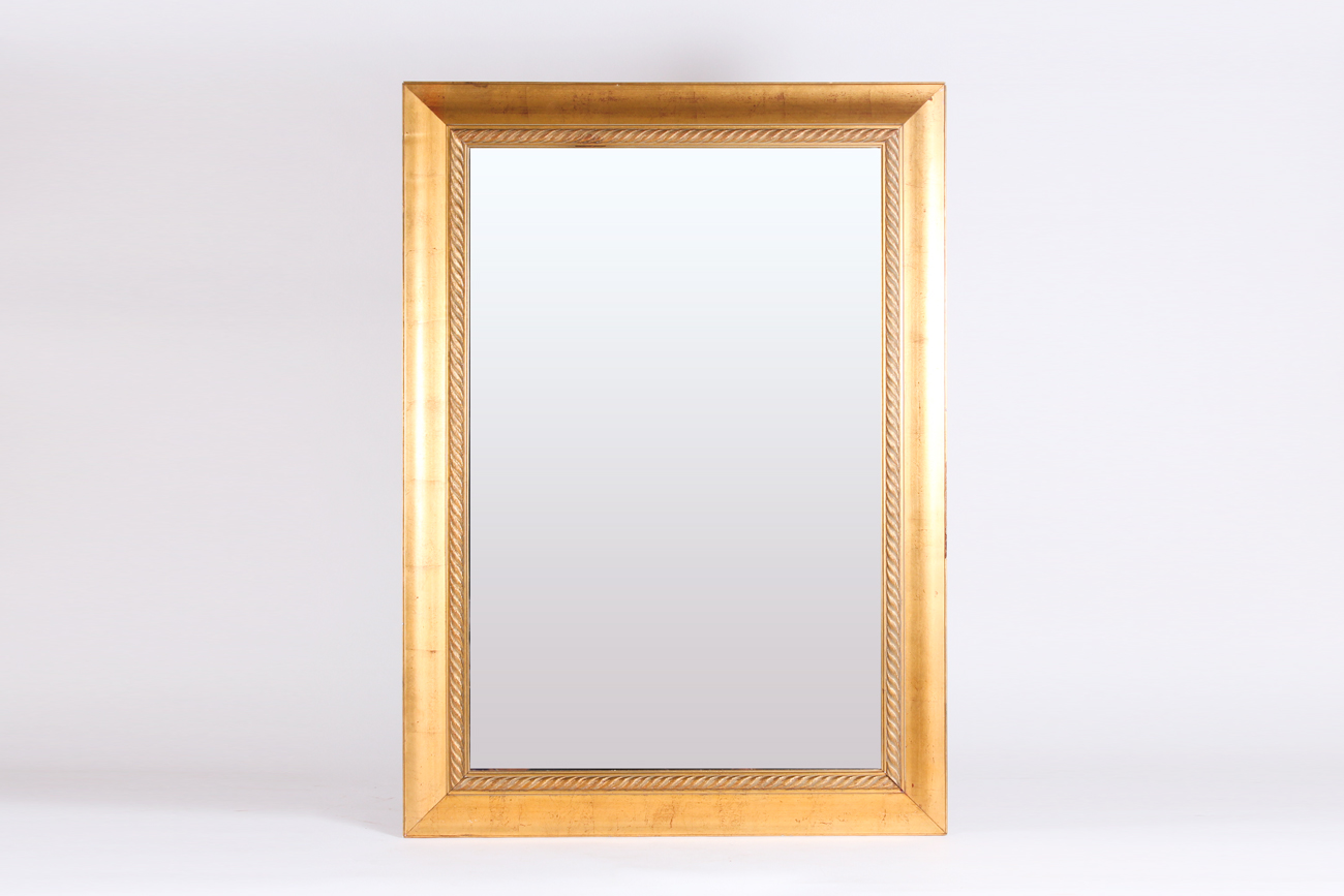 Large Gold Gilt Framed Wall Mirror EBTH