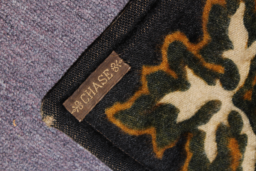 Antique Chase Wool and Horse Hair Carriage Blanket EBTH