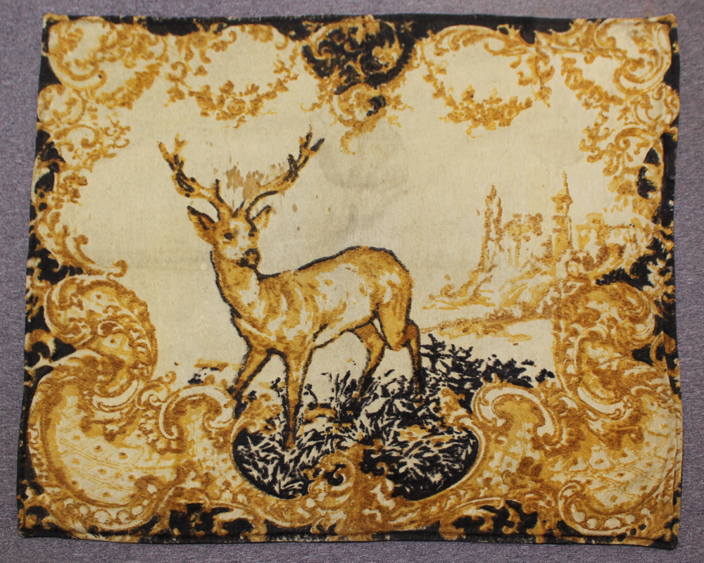 Antique Chase Wool and Horse Hair Carriage Blanket EBTH