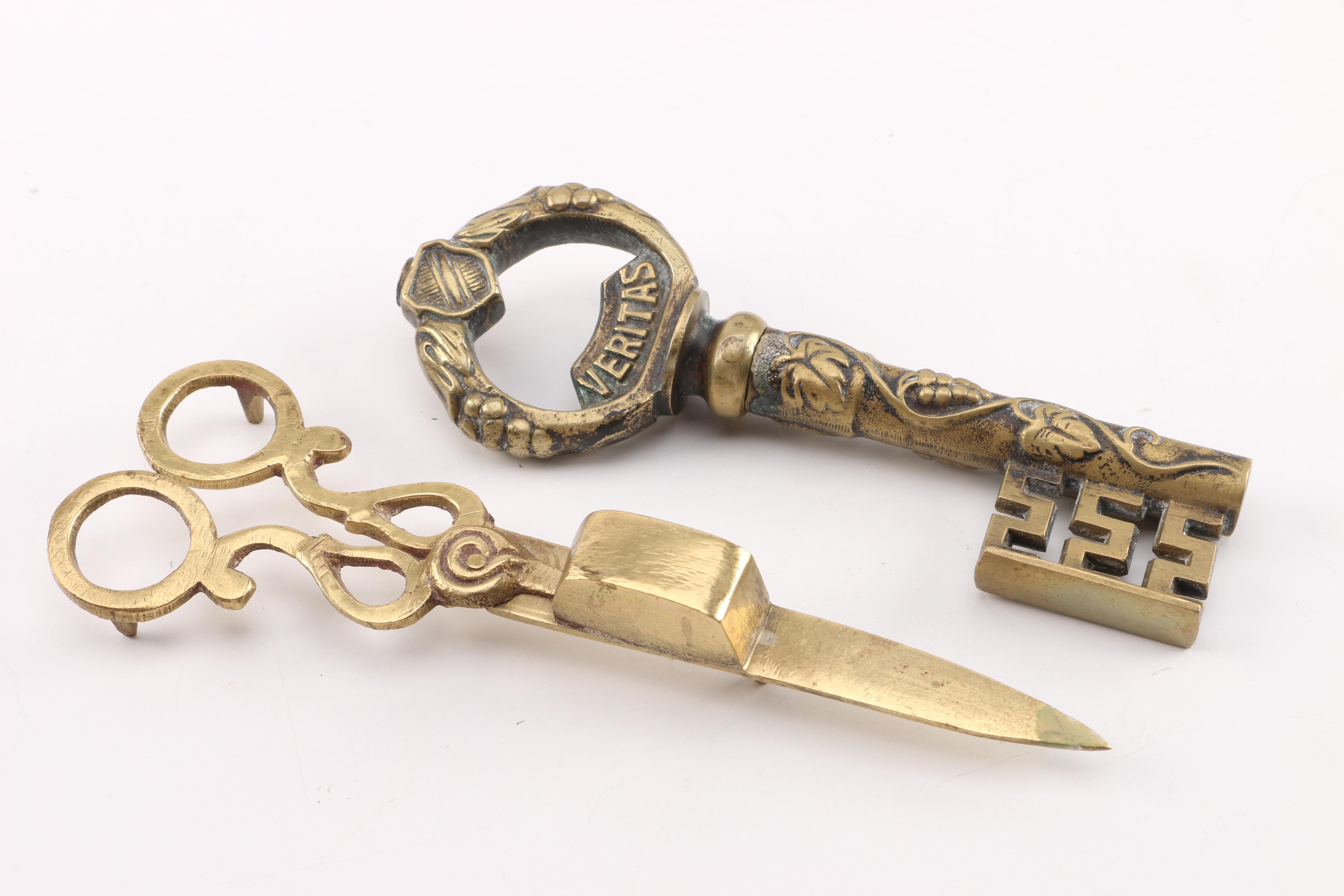 Vintage Brass Office Accessories and Decor EBTH