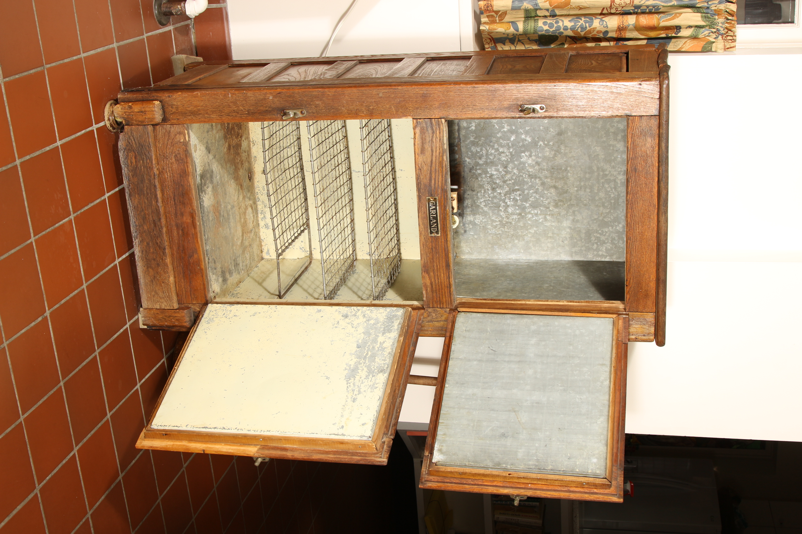 Early 20th Century Oak Ice Box by Garland EBTH