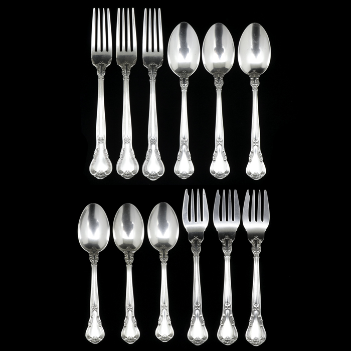 Gorham "Chantilly" Sterling Silver Flatware EBTH