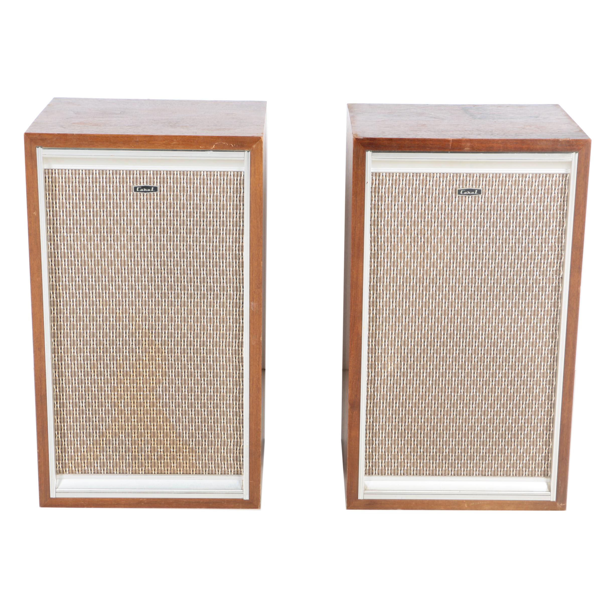 Vintage Coral Speakers EBTH