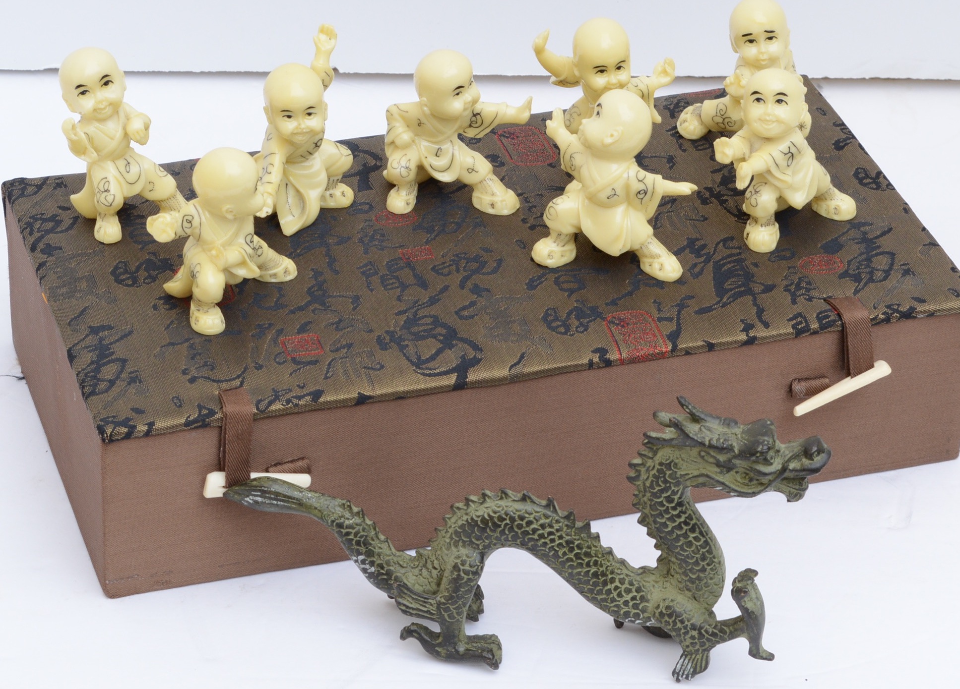 Cast Resin Martial Arts Figurines EBTH