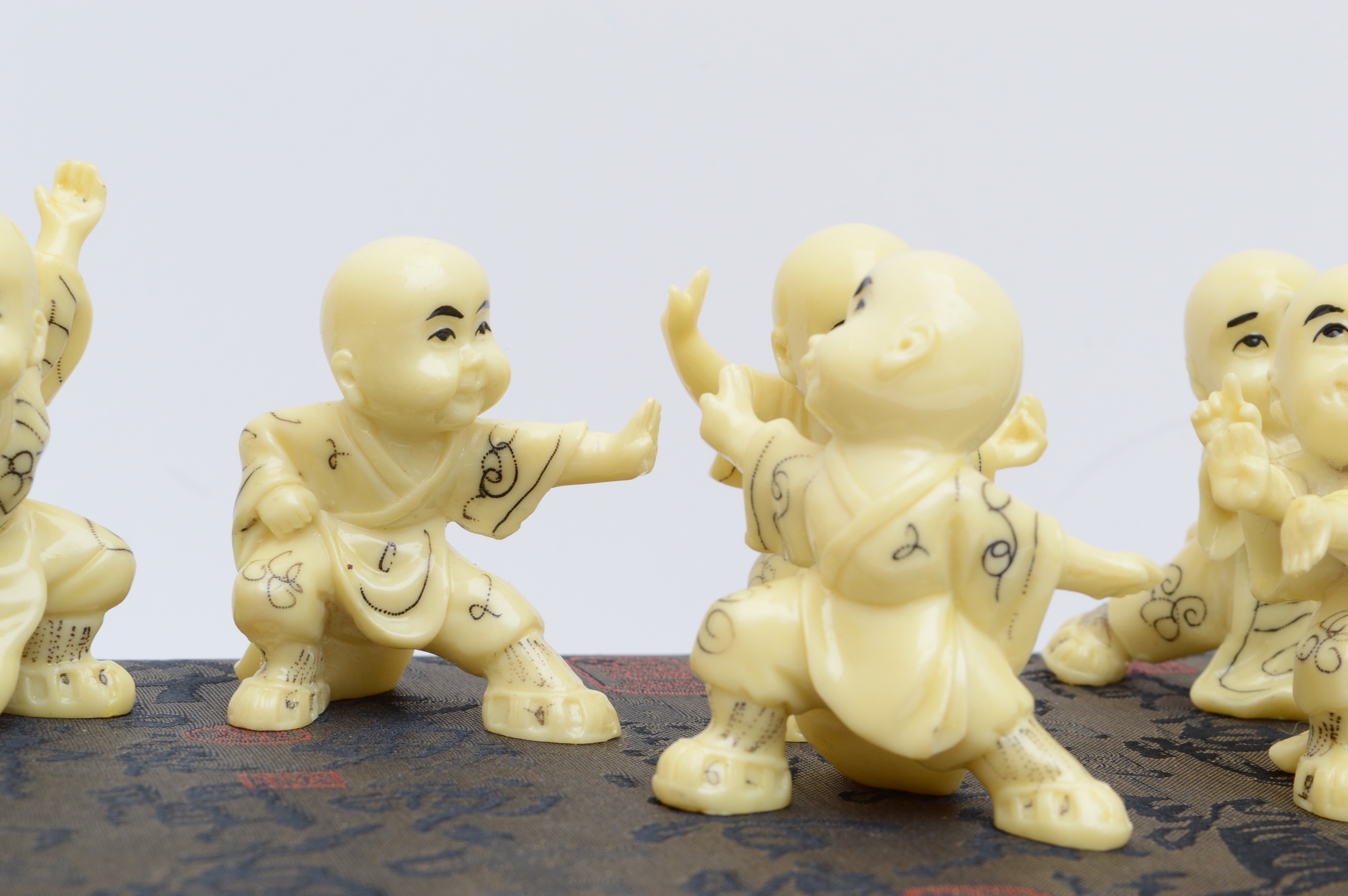 Cast Resin Martial Arts Figurines EBTH