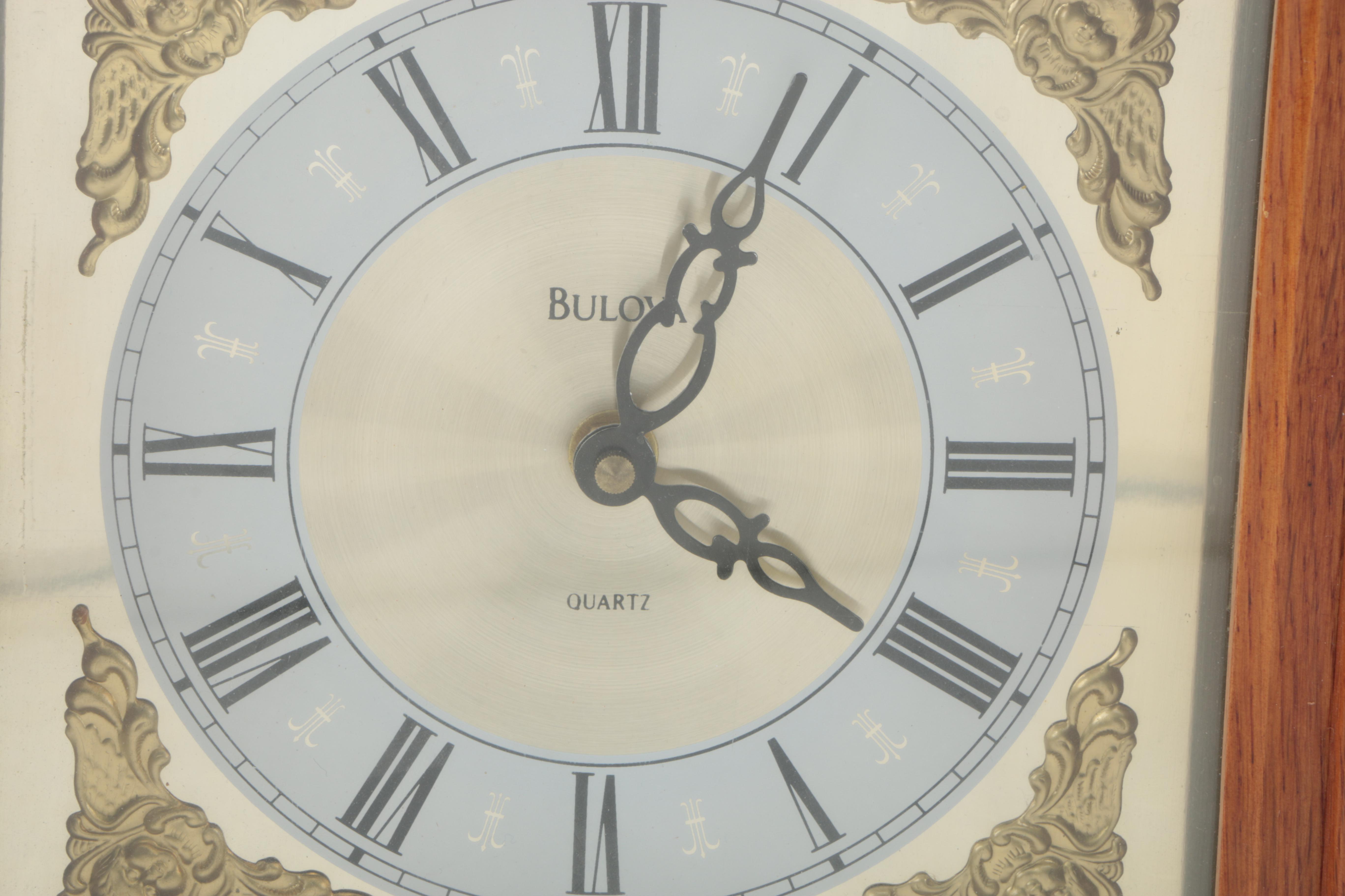 Bulova Carriage Clock and Jewelry Box EBTH