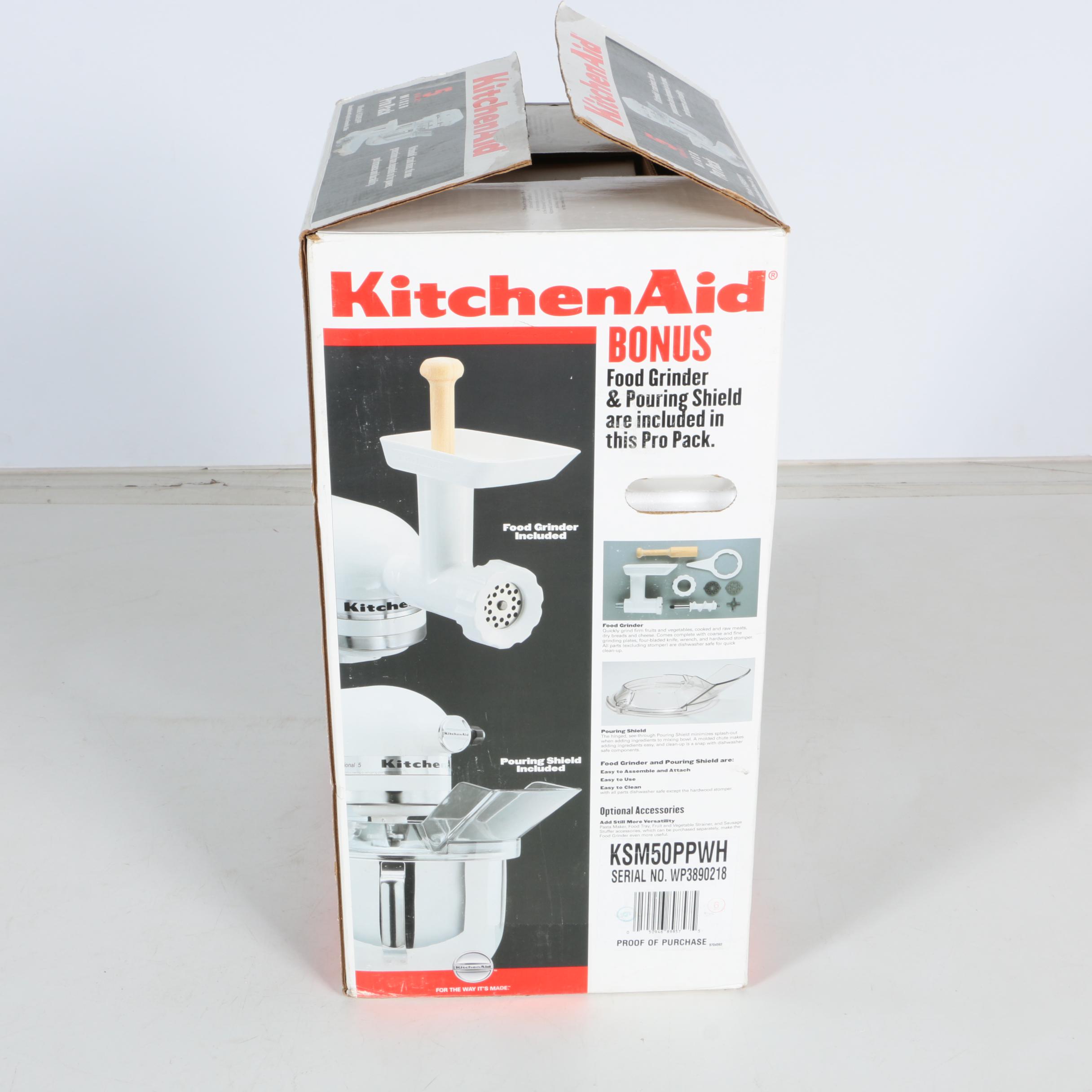 KitchenAid 5 Quart Mixer Pro Pack EBTH