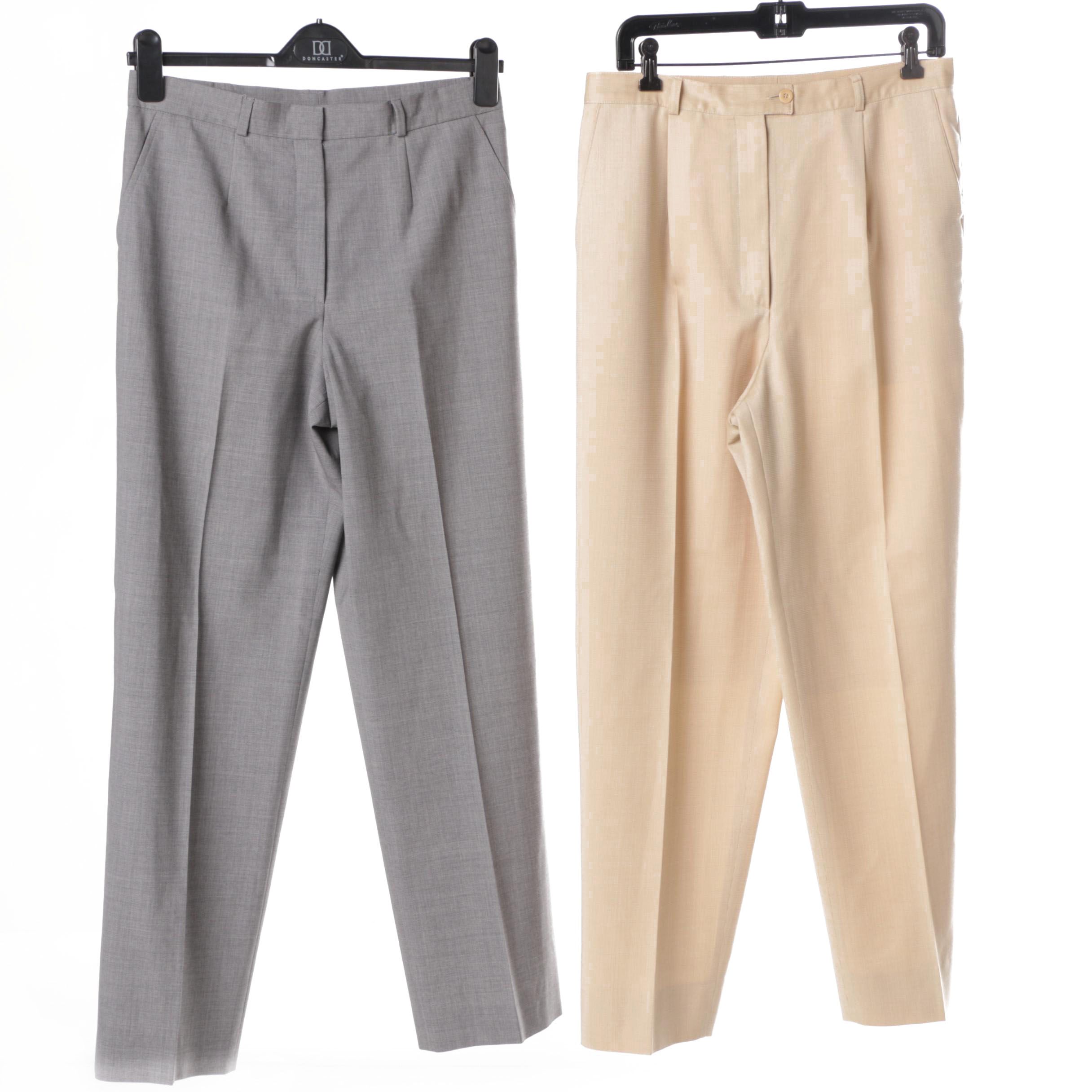 Two Pairs of Women's Trousers by Zanella EBTH