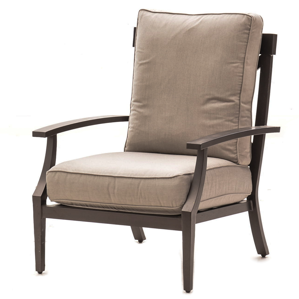 Arhaus Furniture Outdoor Lounge Chair with Ottoman EBTH