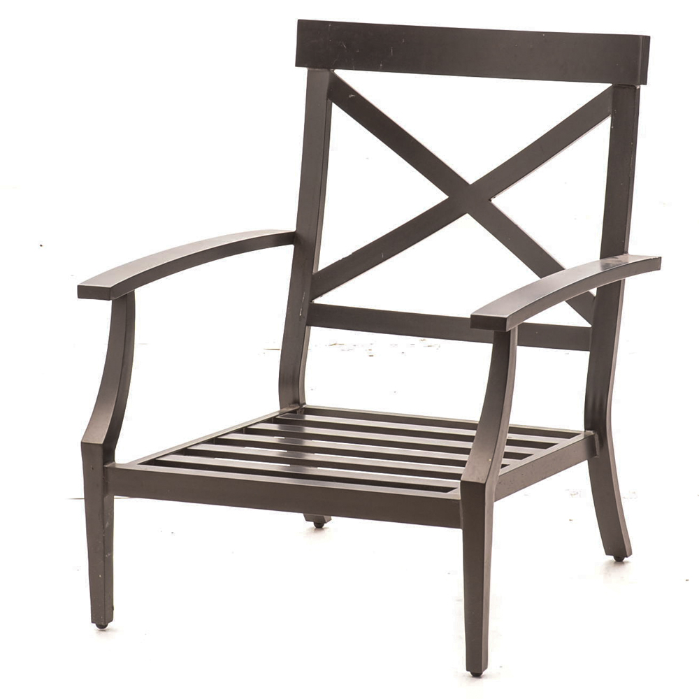 Arhaus Furniture Outdoor Lounge Chair with Ottoman EBTH