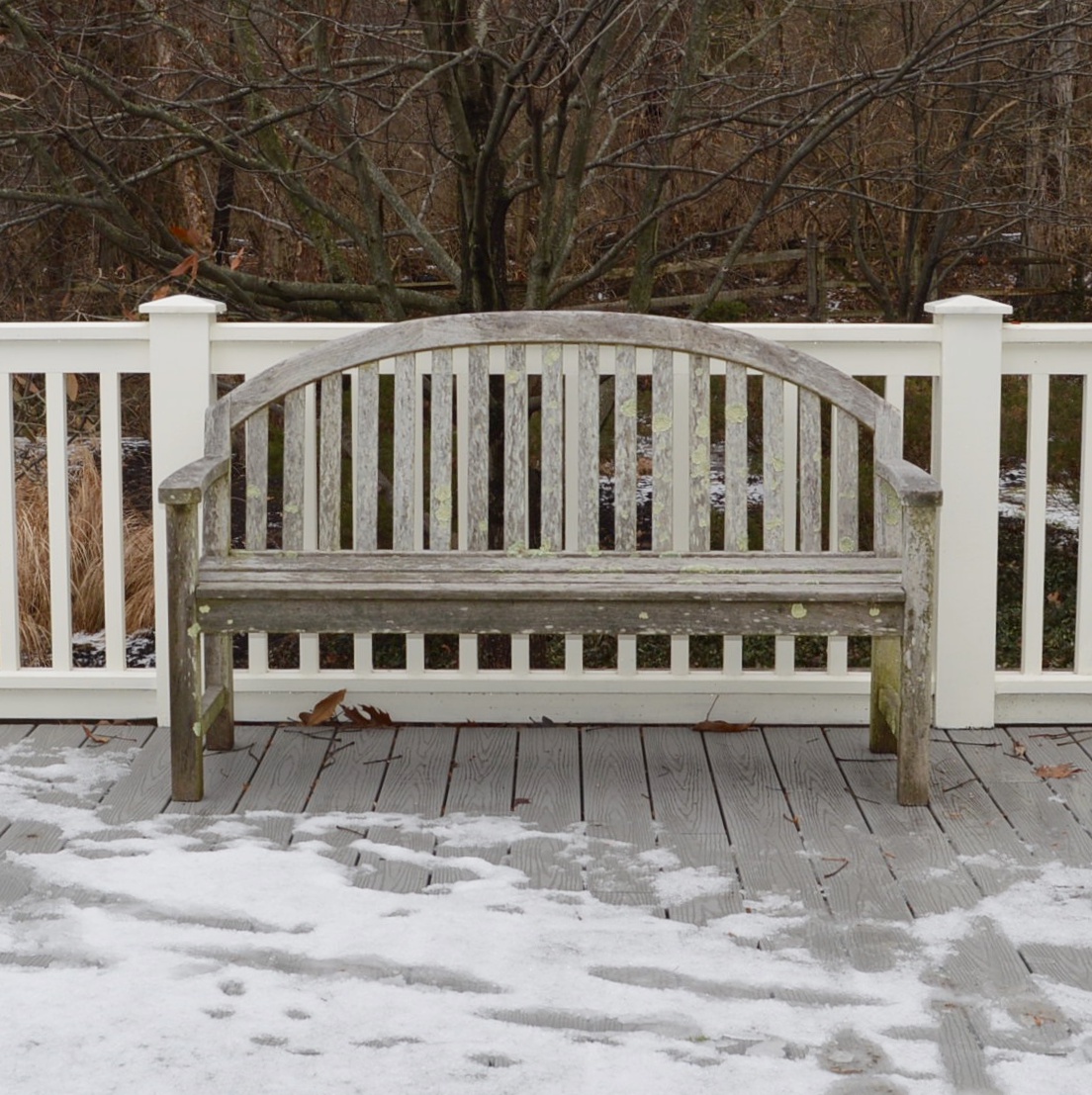 Smith Hawken Teak Wood Bench Ebth