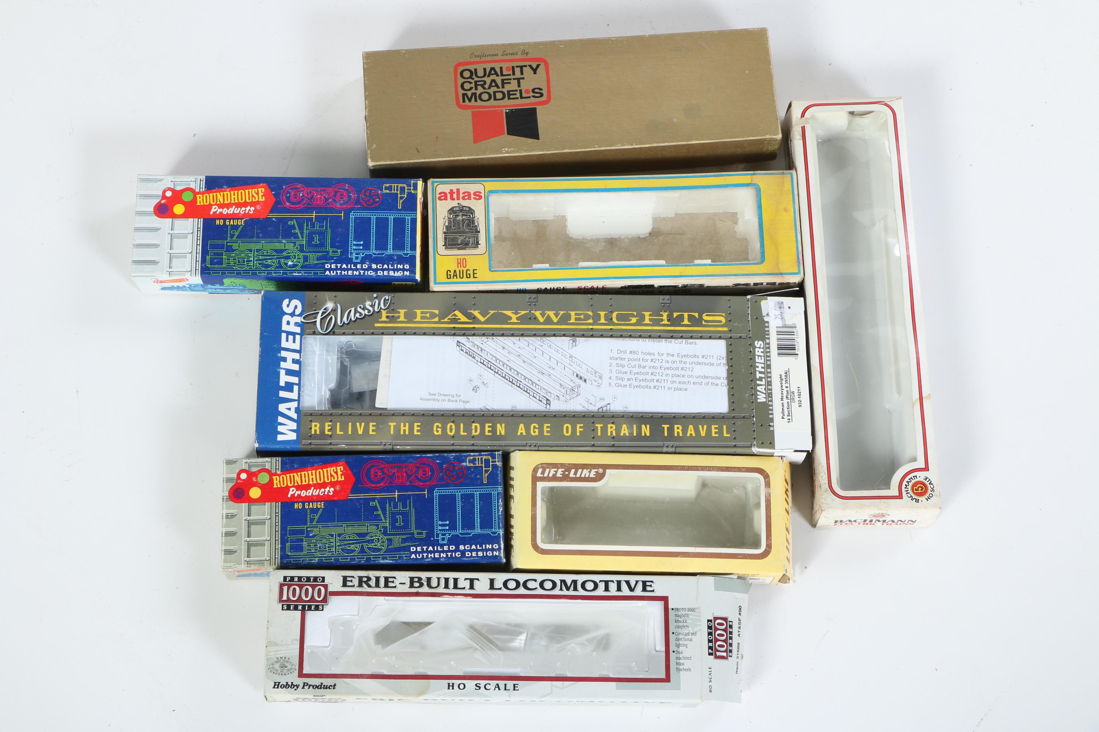 HO Scale Empty Train Boxes EBTH