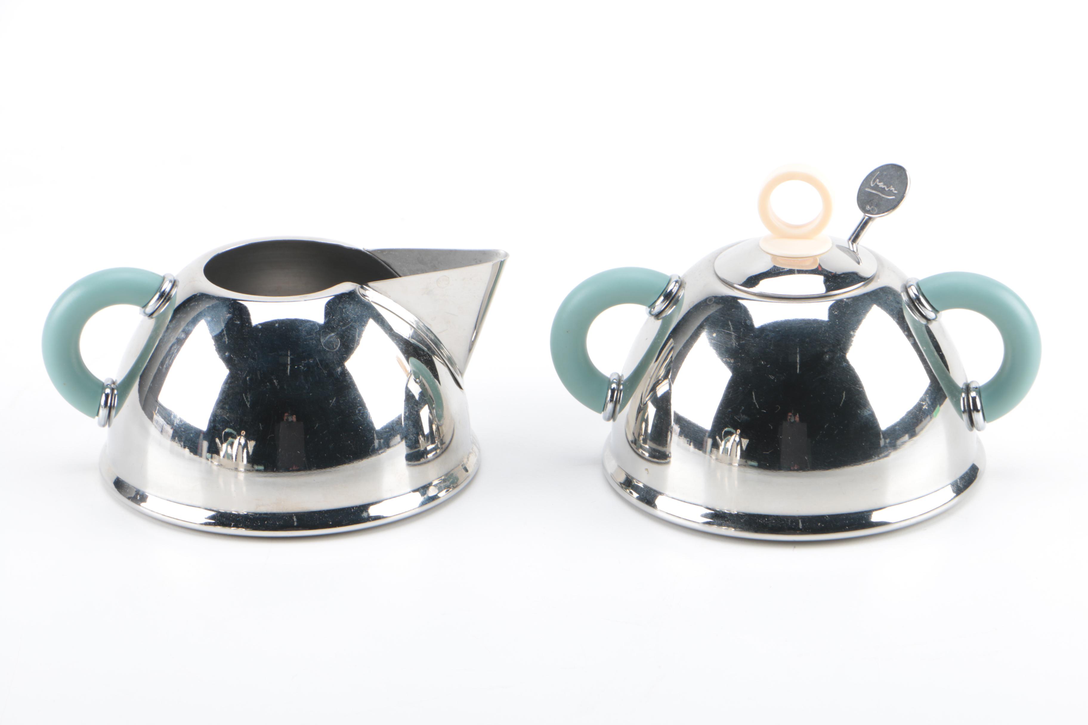 Taiwanese Stainless Tea Set with Kettle EBTH