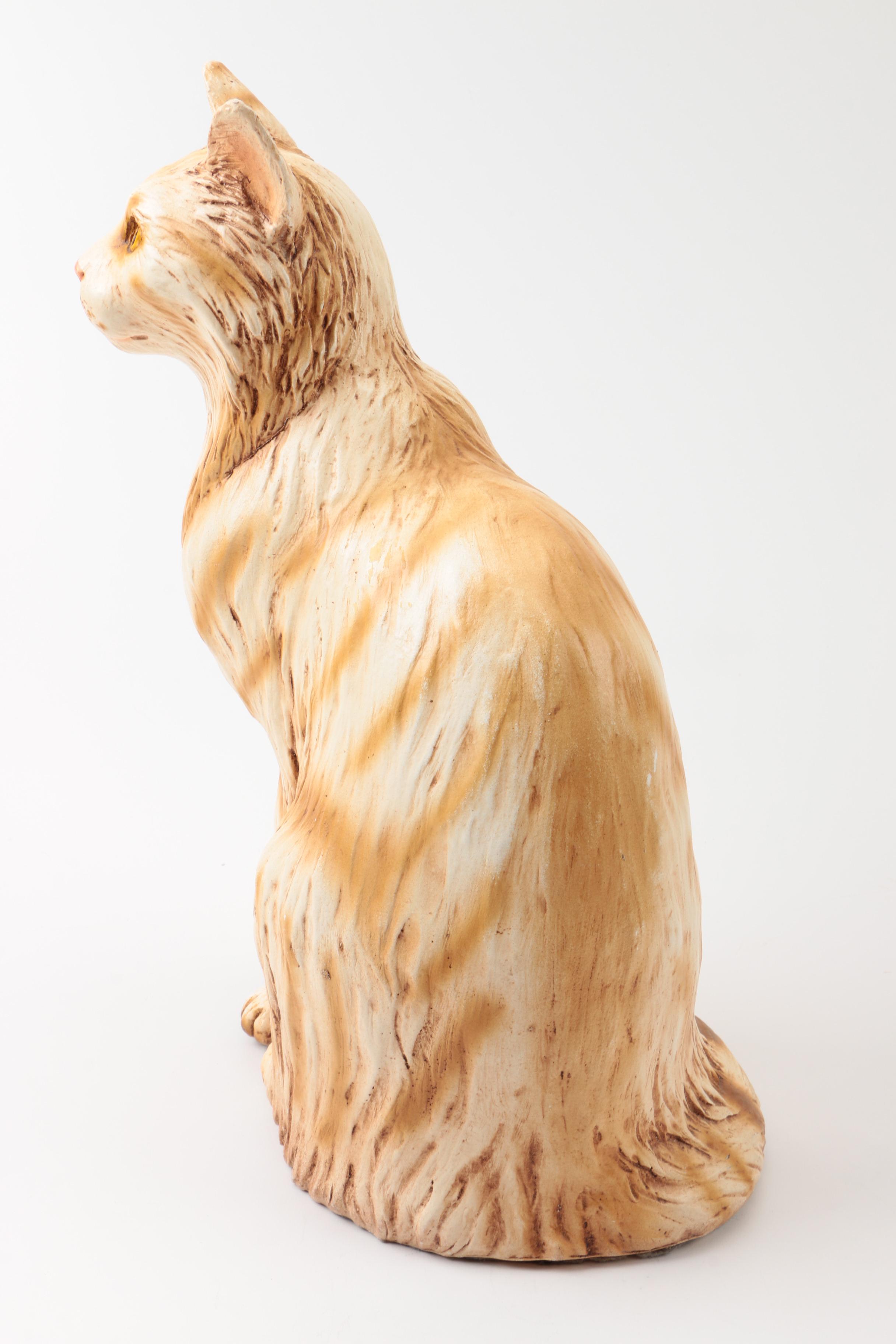 Ceramic Cat Figurines EBTH