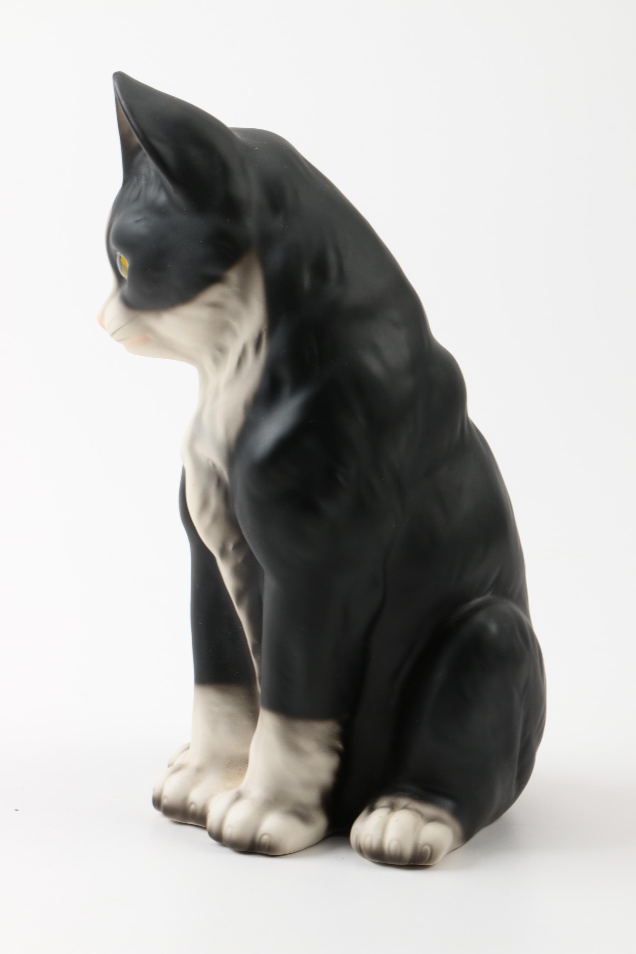Ceramic Cat Figurines EBTH