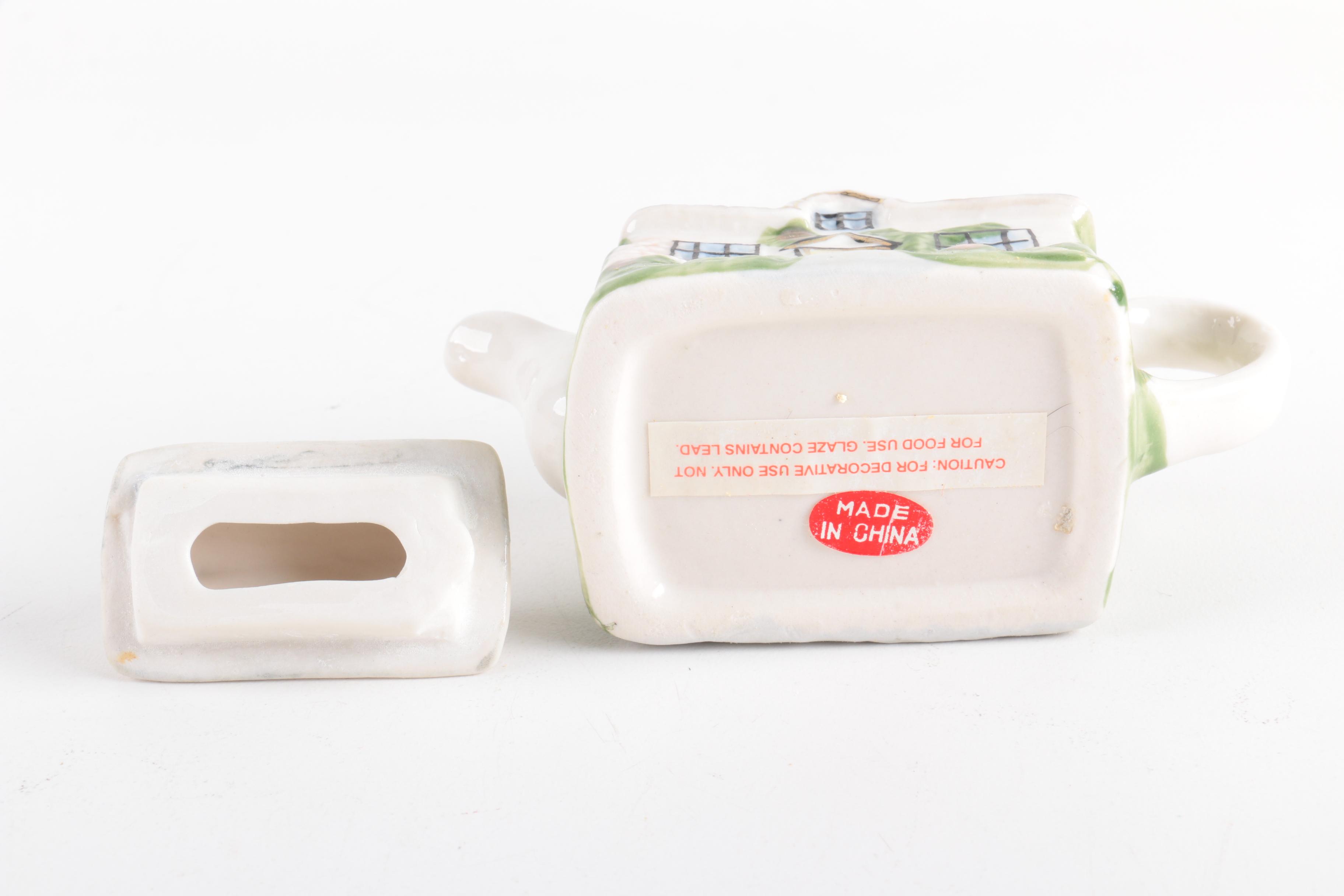 Decorative Mini Cottage Teapots EBTH