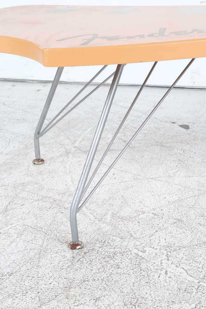 Fender Stratocaster Coffee Table EBTH