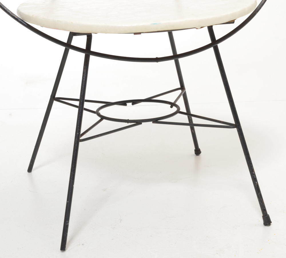 Two Mid Century Modern Outdoor Hoop Chairs EBTH