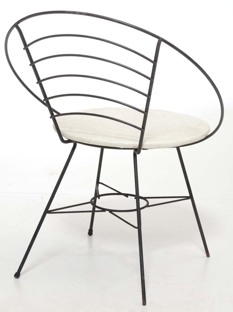 Two Mid Century Modern Outdoor Hoop Chairs EBTH