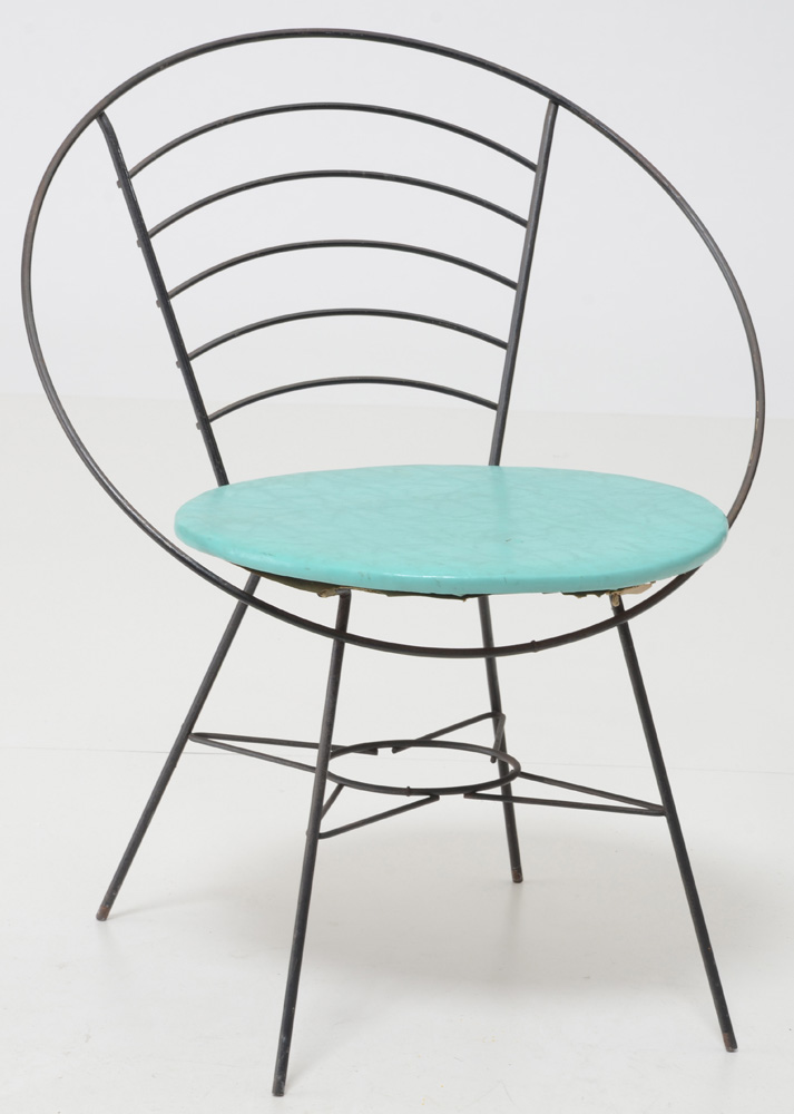 Two Mid Century Modern Outdoor Hoop Chairs EBTH