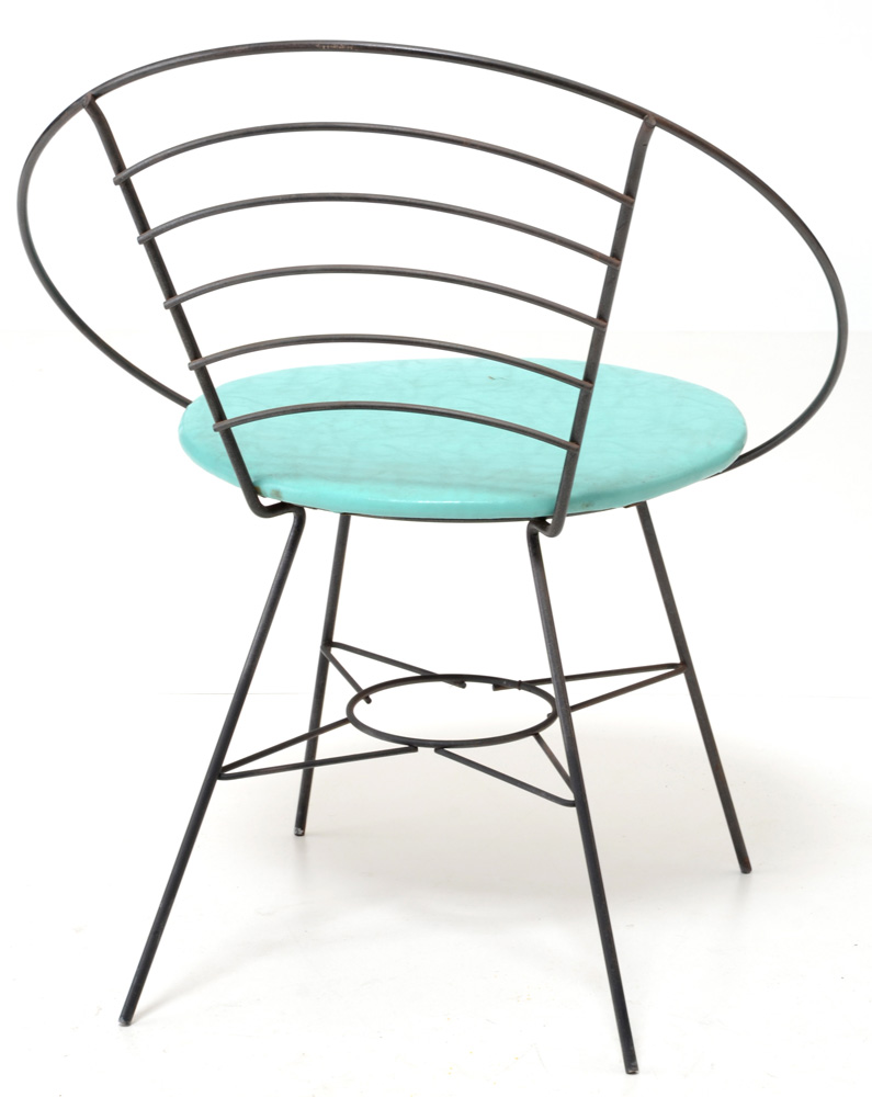 Two Mid Century Modern Outdoor Hoop Chairs EBTH