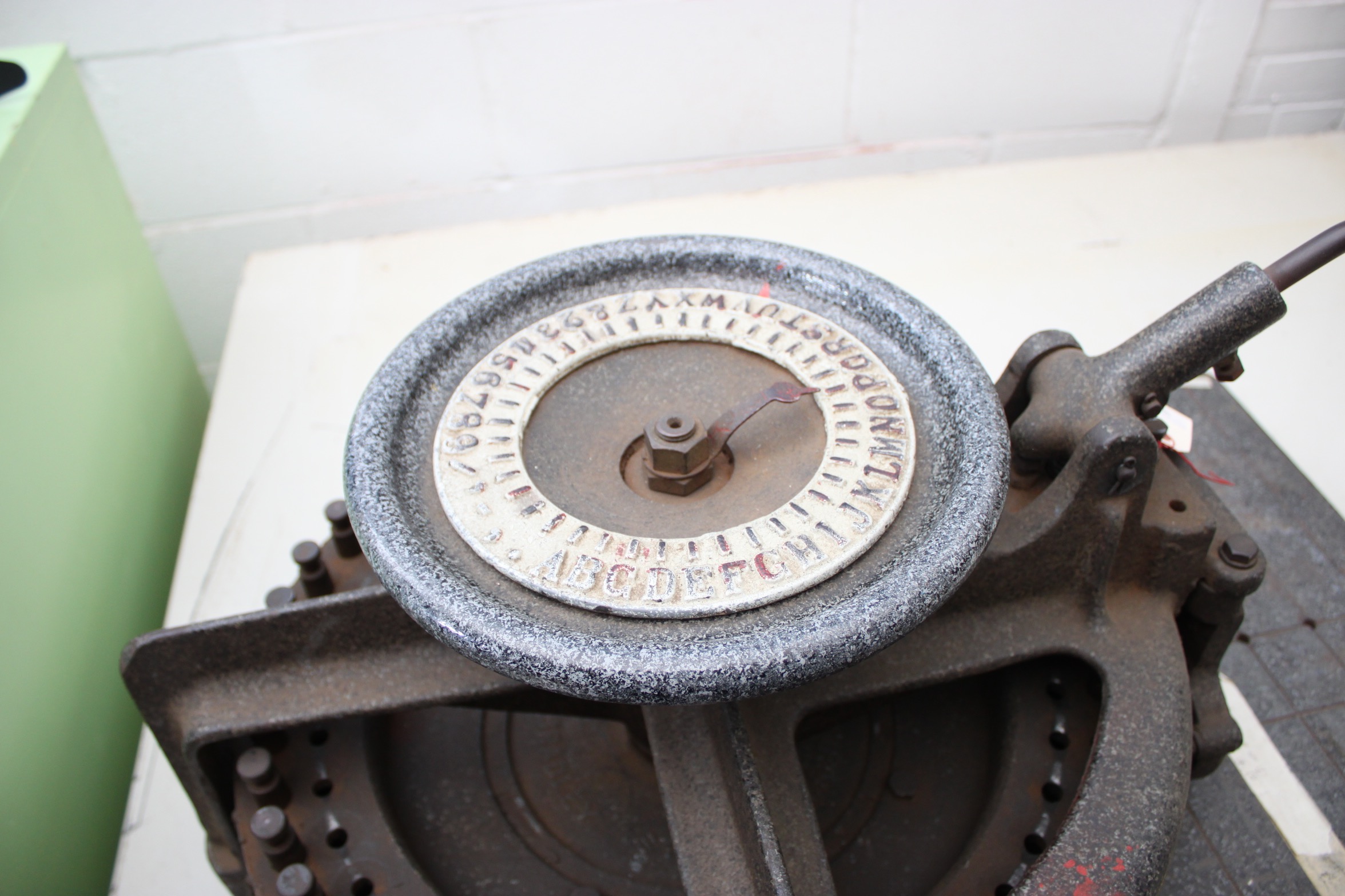 Vintage Diagraph Bradley Industrial Stencil Machine EBTH