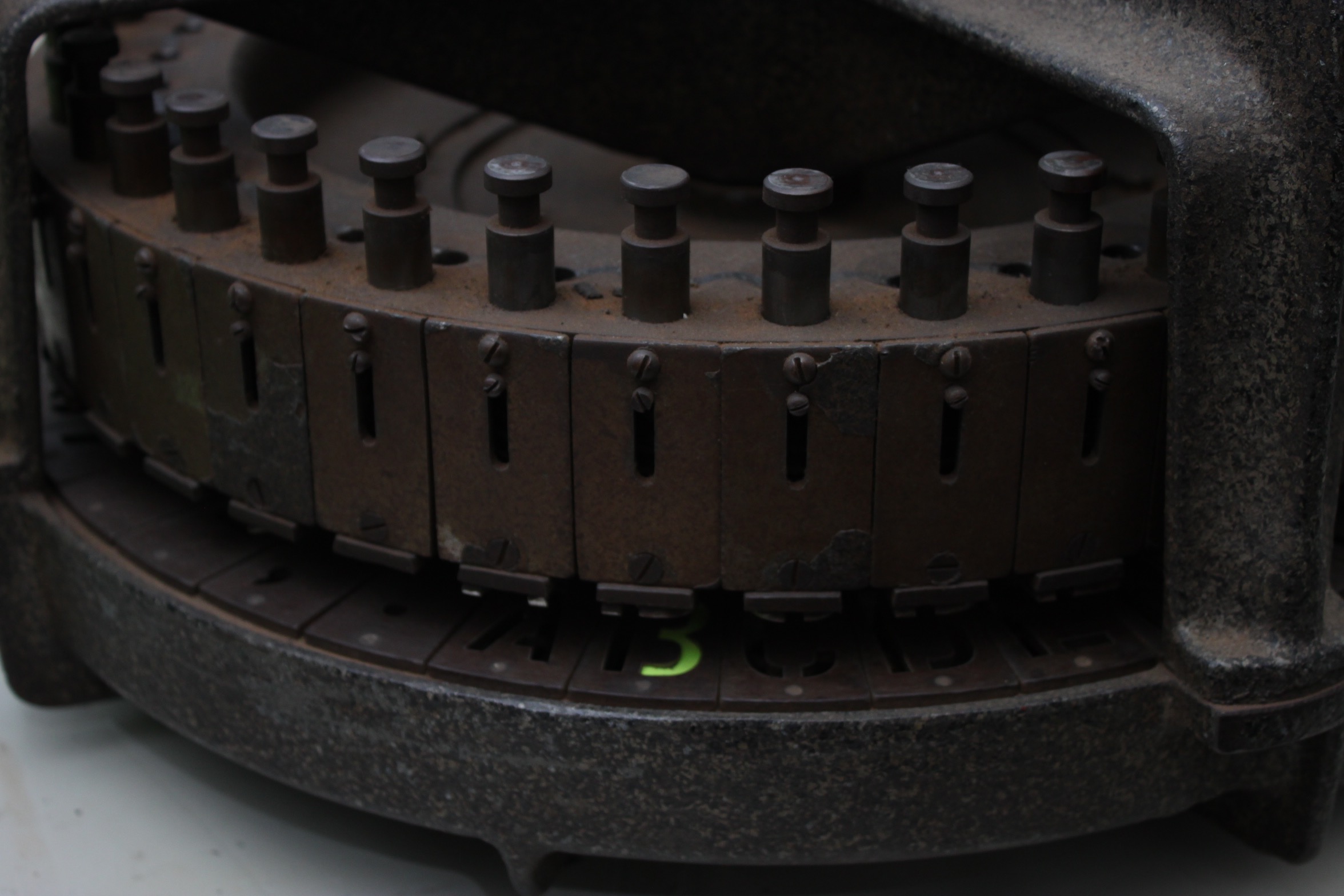 Vintage Diagraph Bradley Industrial Stencil Machine EBTH