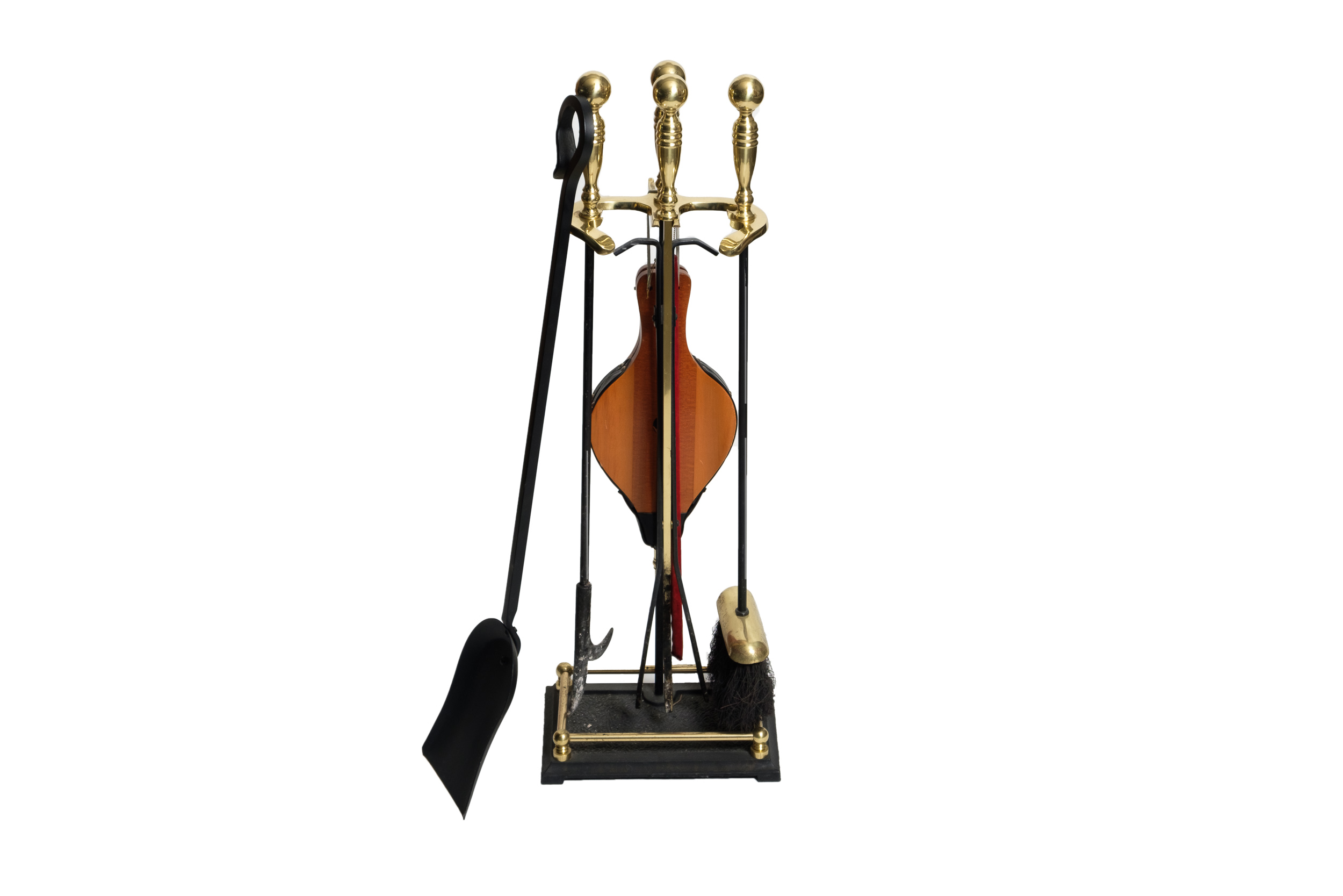 Fireplace Tool Set With Bellows Ebth