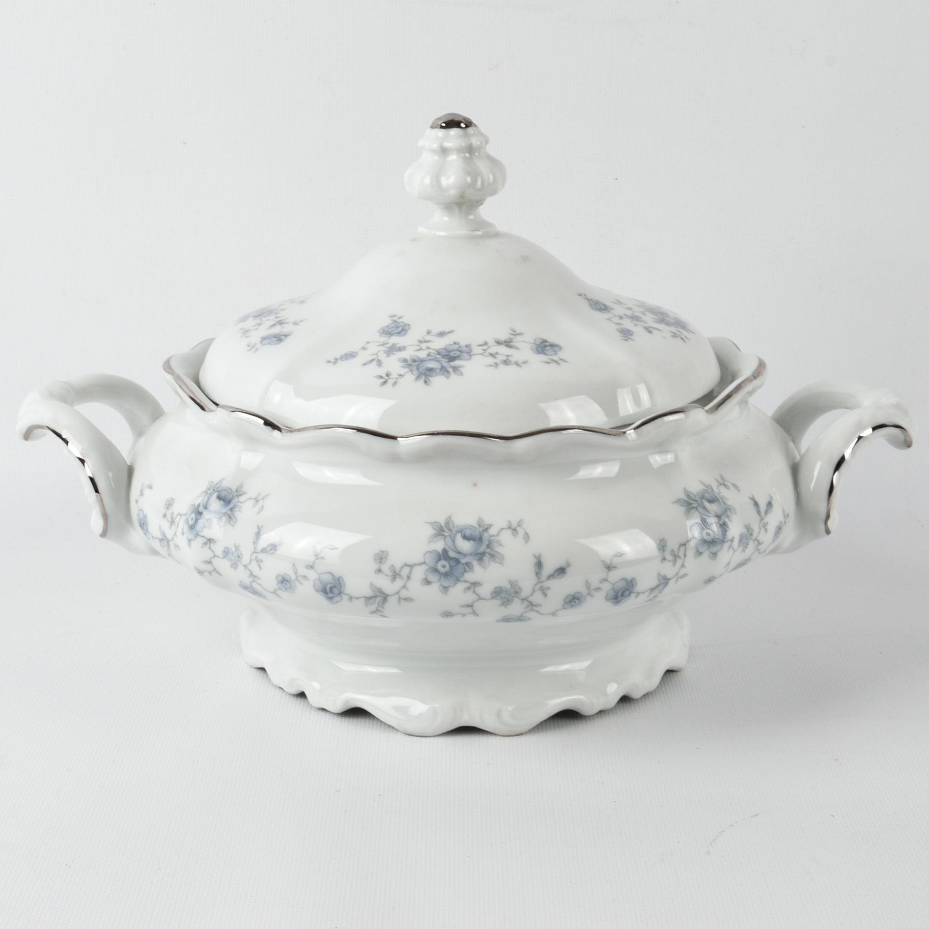 johann-haviland-bavarian-blue-garland-porcelain-dinnerware-ebth