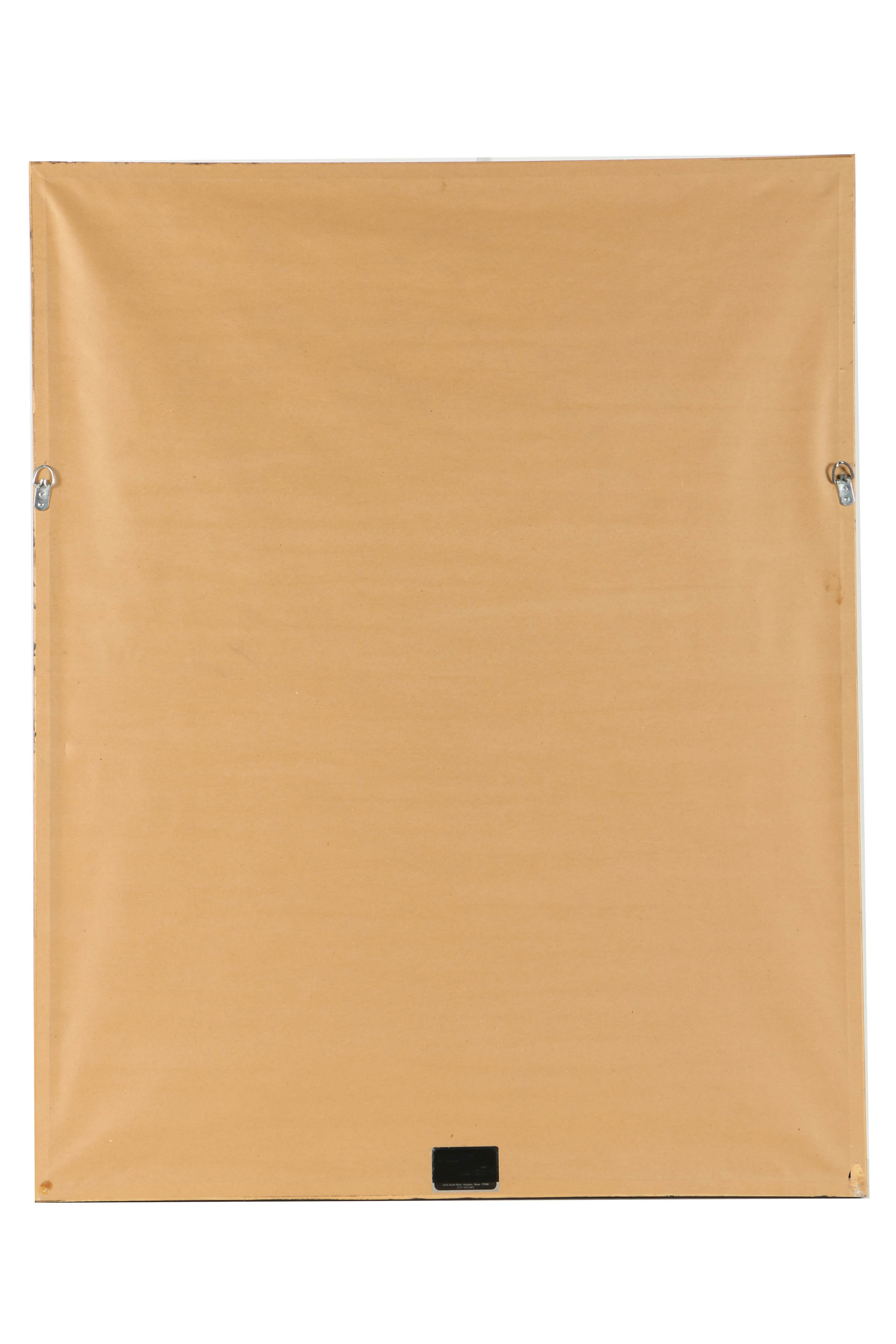 1988 Pates Abstract Oil Painting on Paper EBTH