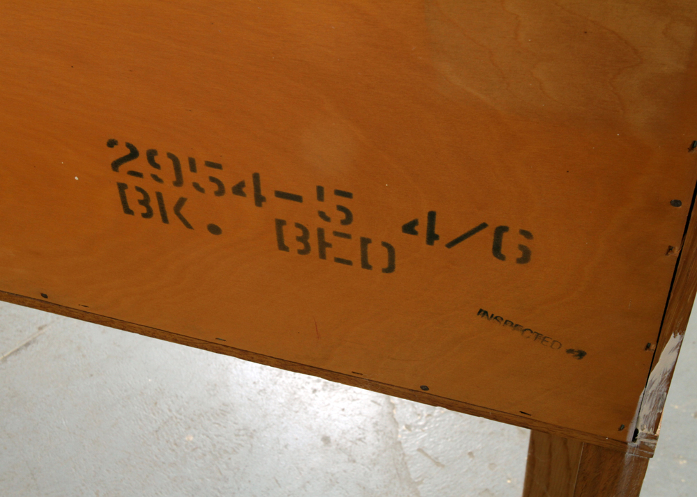 Oak Bookcase Headboard and Frame in FullSize EBTH