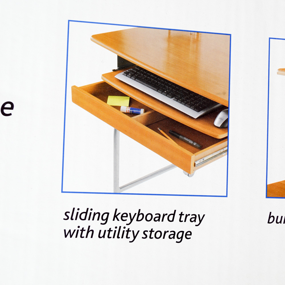 Pavilion II Computer Desk from Office Depot | EBTH