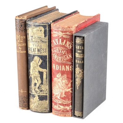 Group of Antique American West Nonfiction Hardcovers Group of Antique American West Nonfiction Hardcovers