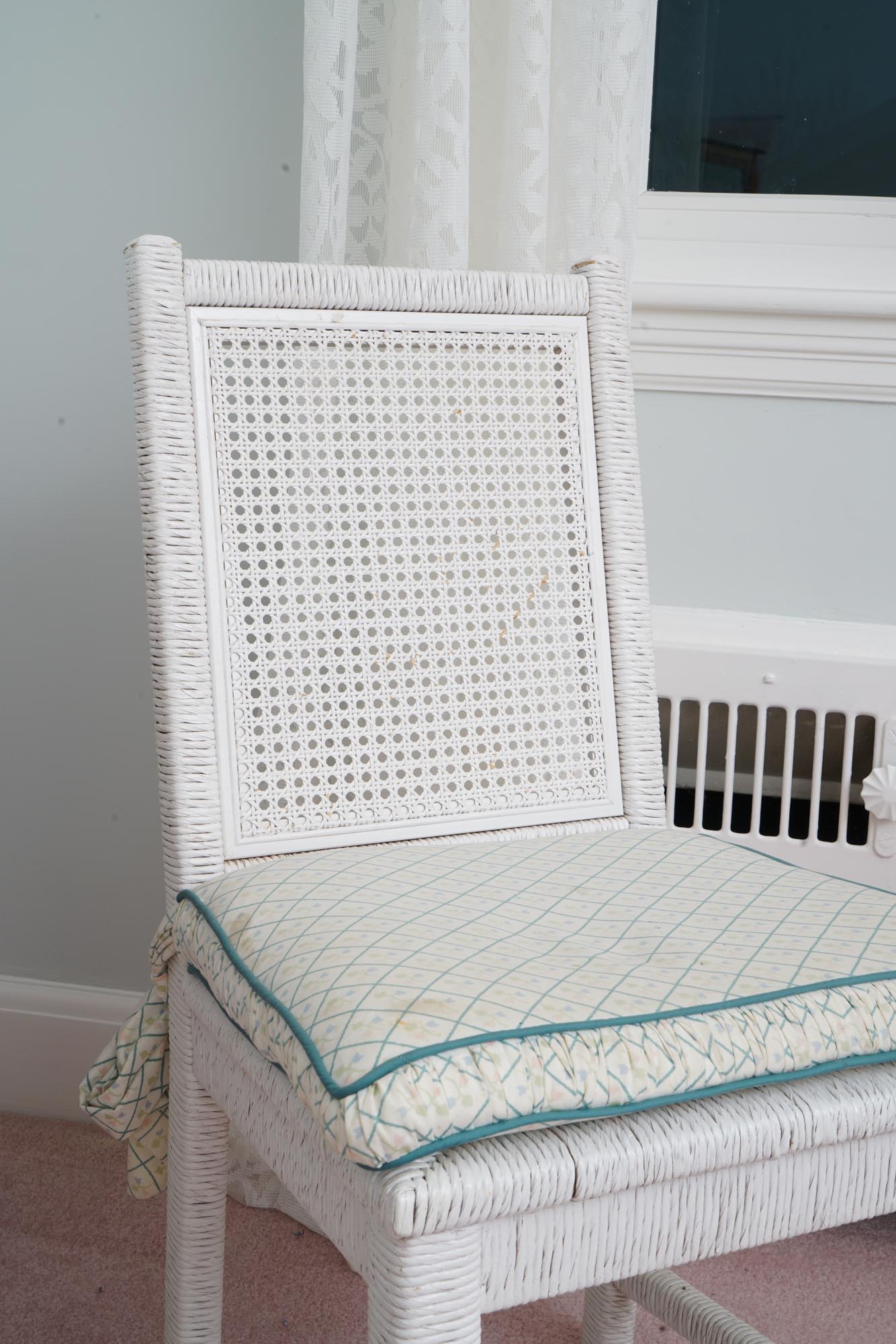 Henry Link Wicker Desk and Chair EBTH