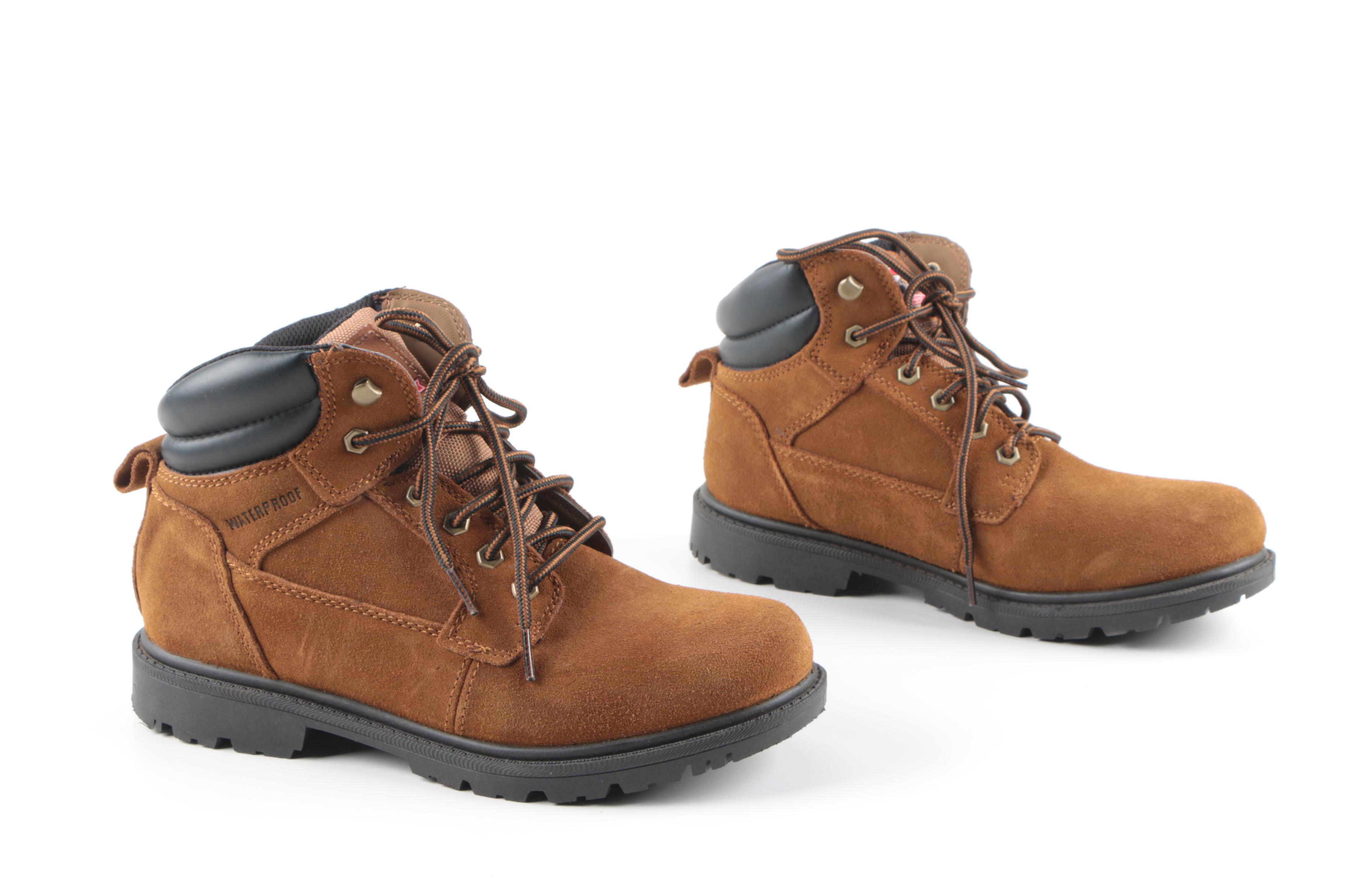 Men's Brakma Brown Suede Hiking Boots EBTH