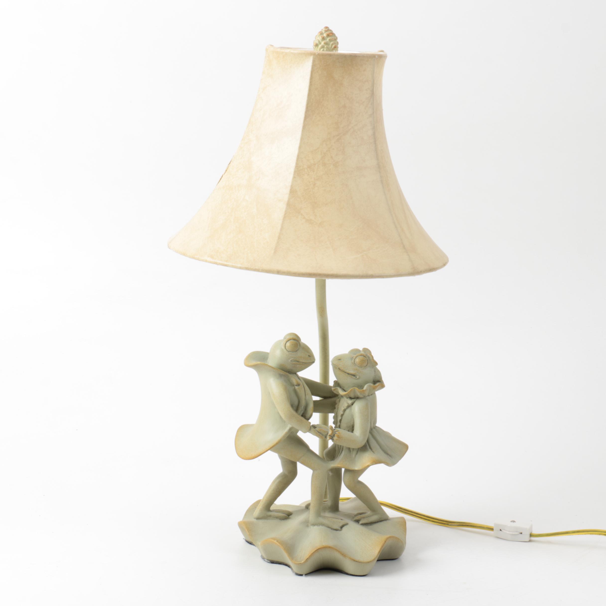 dancing frog lamp