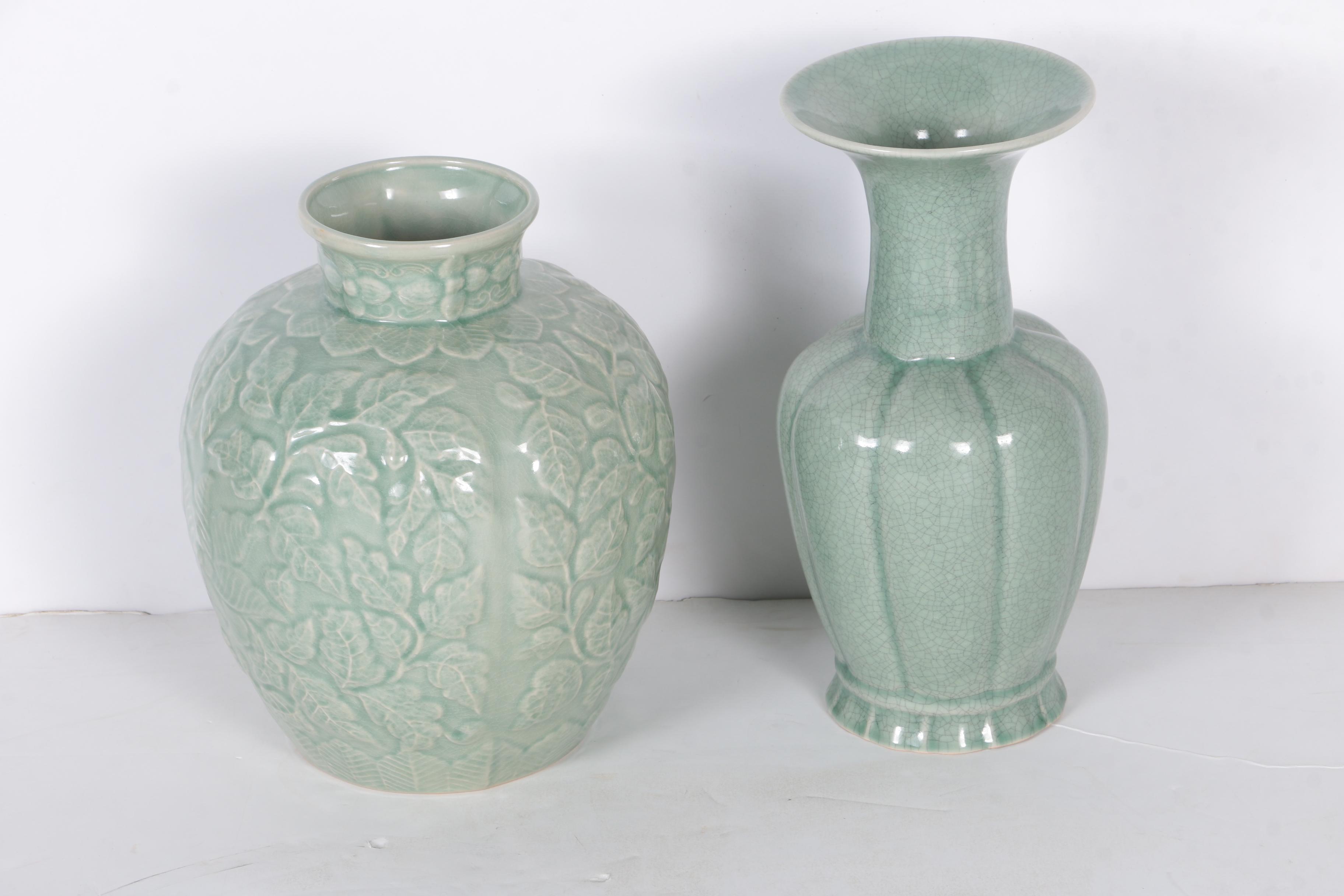 Art Pottery Vases Featuring Mengrai Kilns EBTH