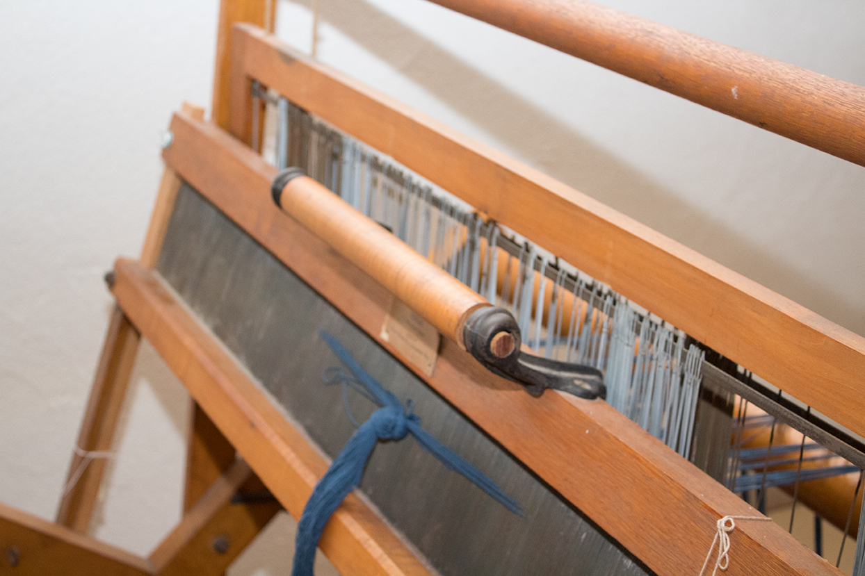 Ideal Harness Loom by Reed Loom Co. and Handmade Bench EBTH