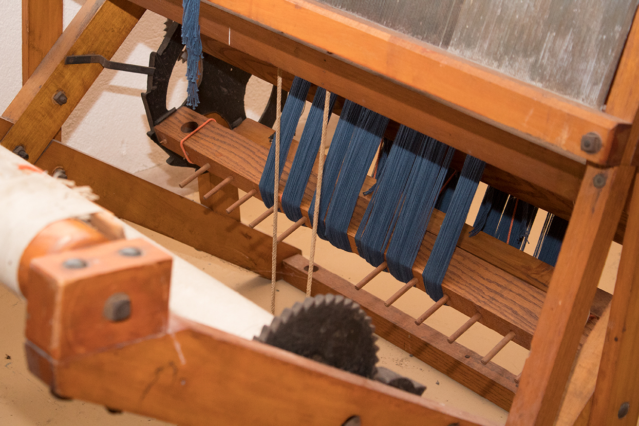 Ideal Harness Loom by Reed Loom Co. and Handmade Bench EBTH