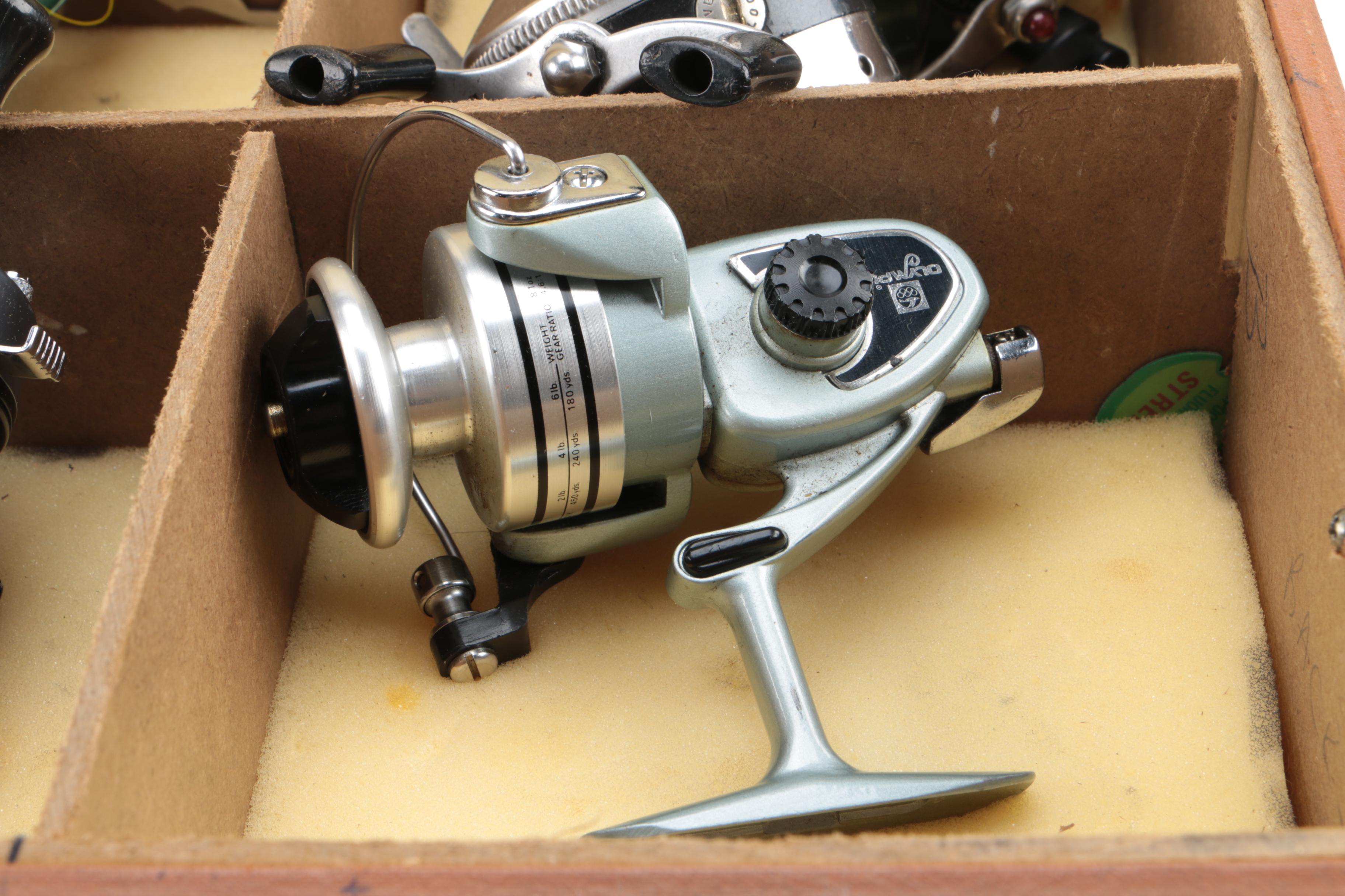 Vintage Fishing Reels and Ice Fishing TipUp EBTH