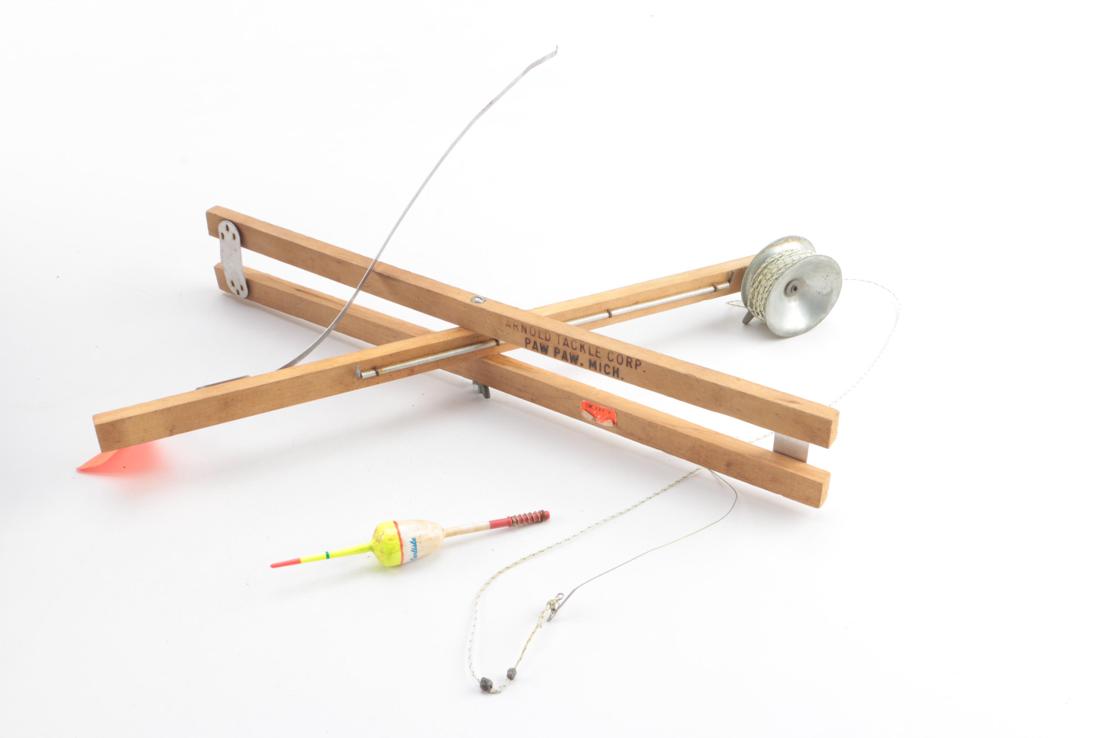 Vintage Fishing Reels and Ice Fishing TipUp EBTH