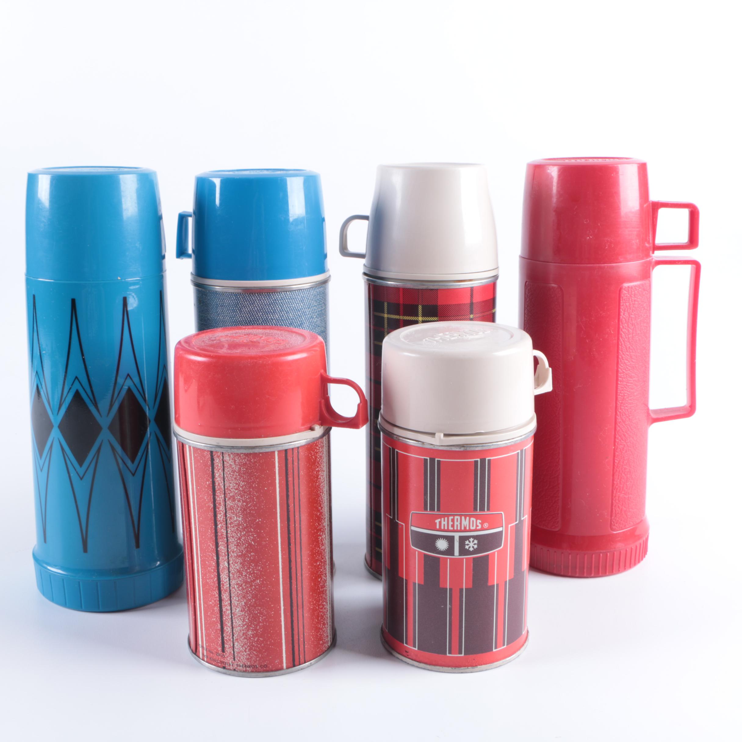 Collection of Vintage Thermoses EBTH