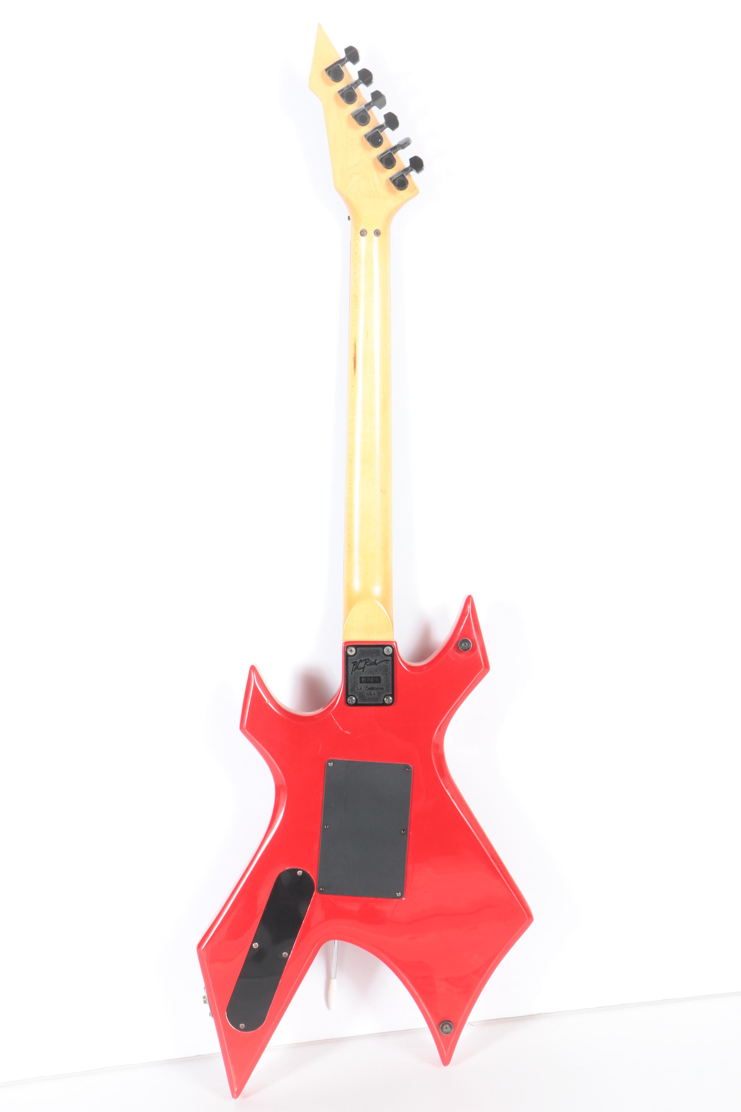 BC Rich "NJ Series" Warlock Electric Guitar with Gig Bag and Strings EBTH