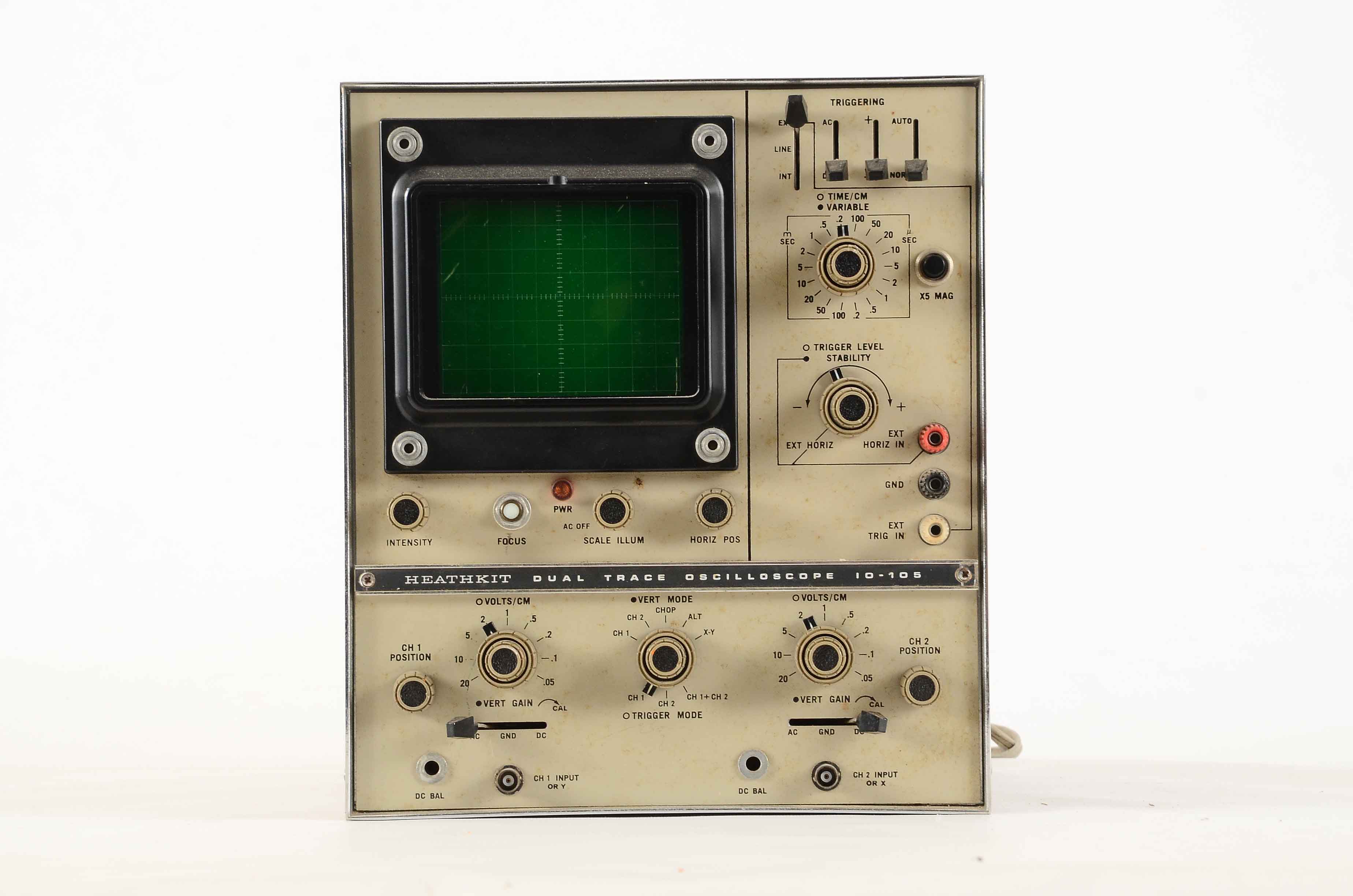 Heathkit Dual Trace Oscilloscope IO105 EBTH