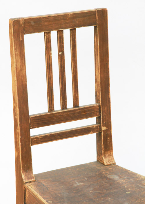 Antique Oak School Chair EBTH