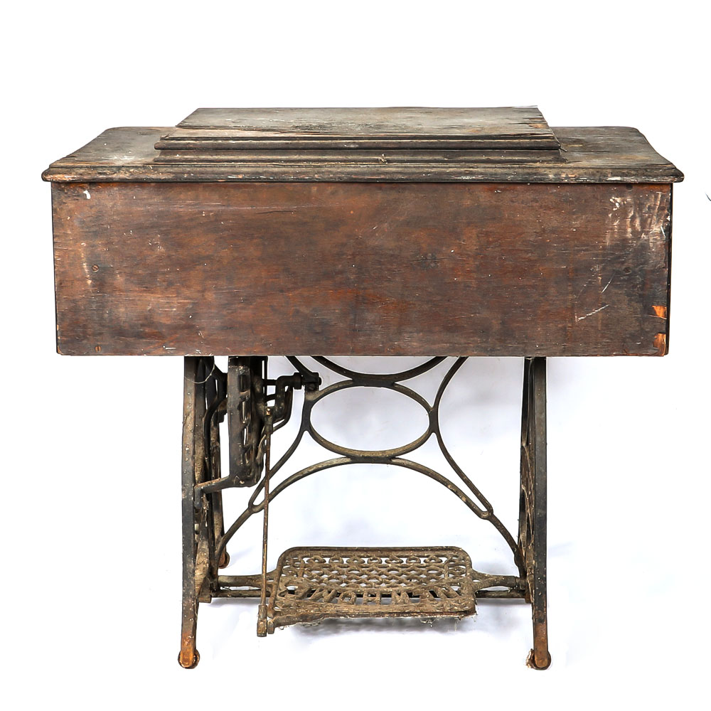 Antique "New Home" Sewing Machine with EBTH
