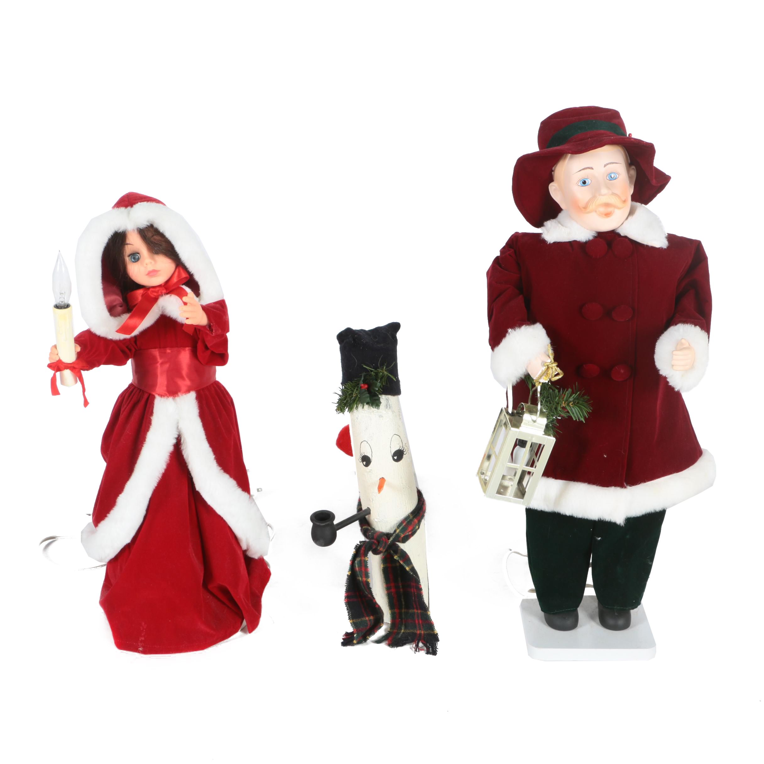 rennoc animated christmas dolls