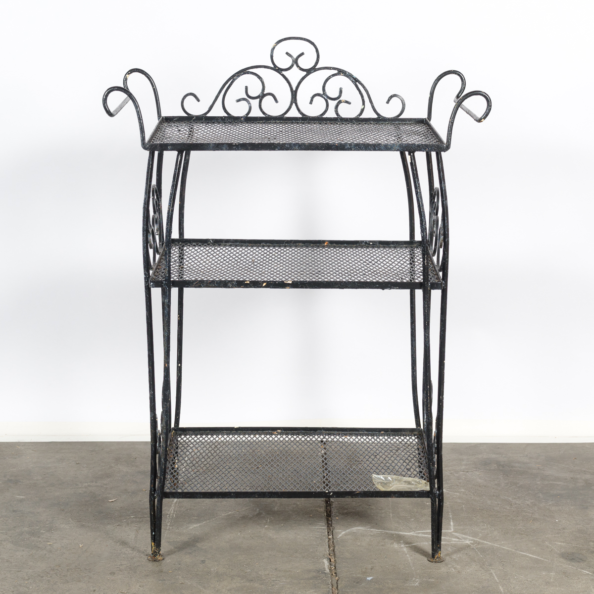 Mid Century Modern Metal Patio Set by Royal Garden EBTH