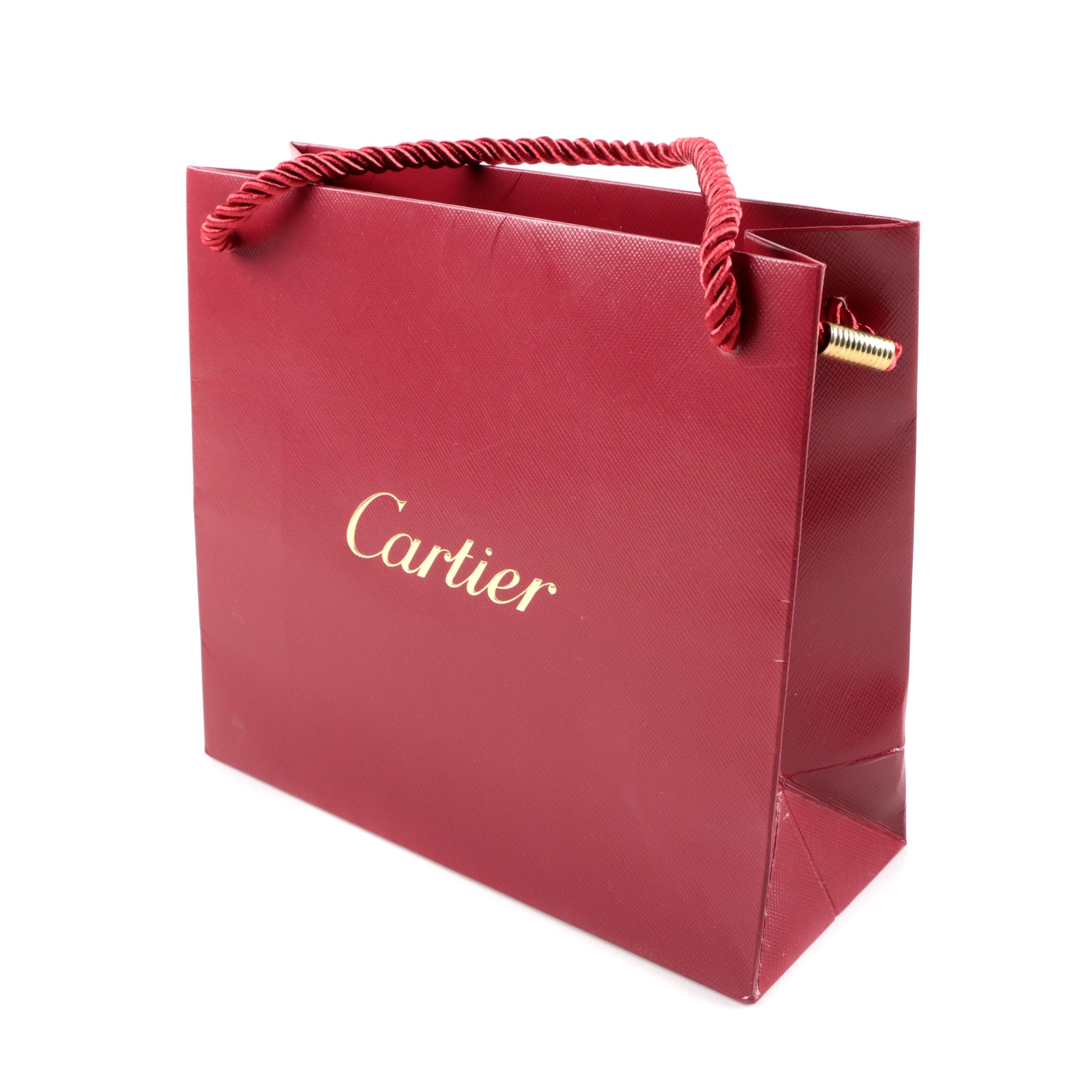 cartier gift bags